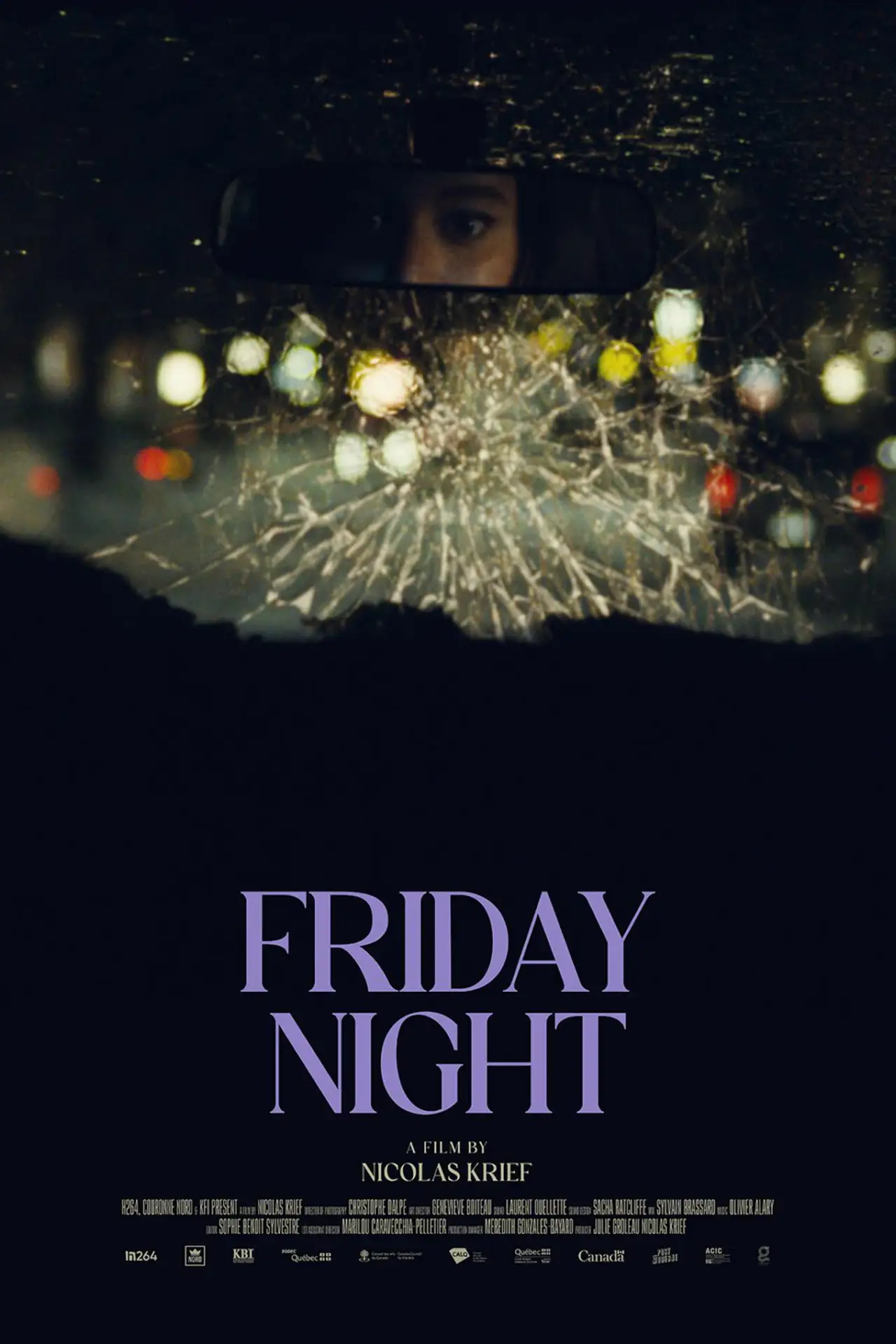 Plakat filmowy "Vendredi soir"