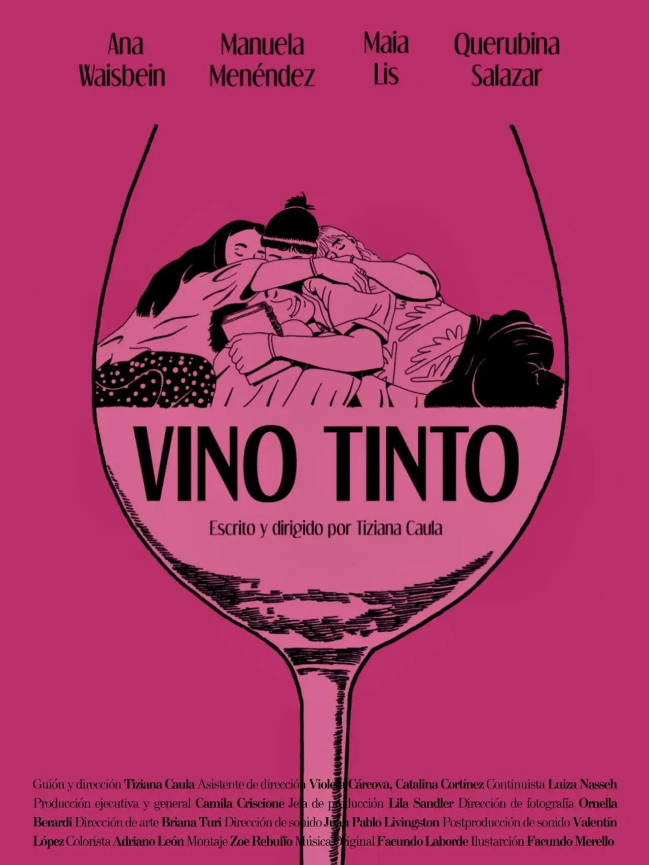 Plakat filmowy "Vino Tinto"