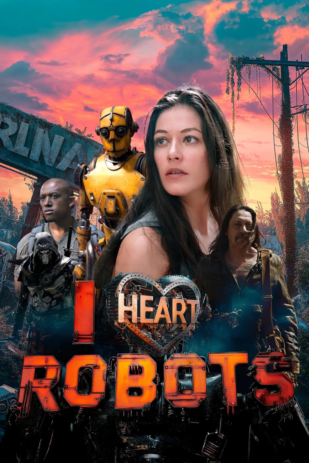Plakat filmowy "I Heart Robots"