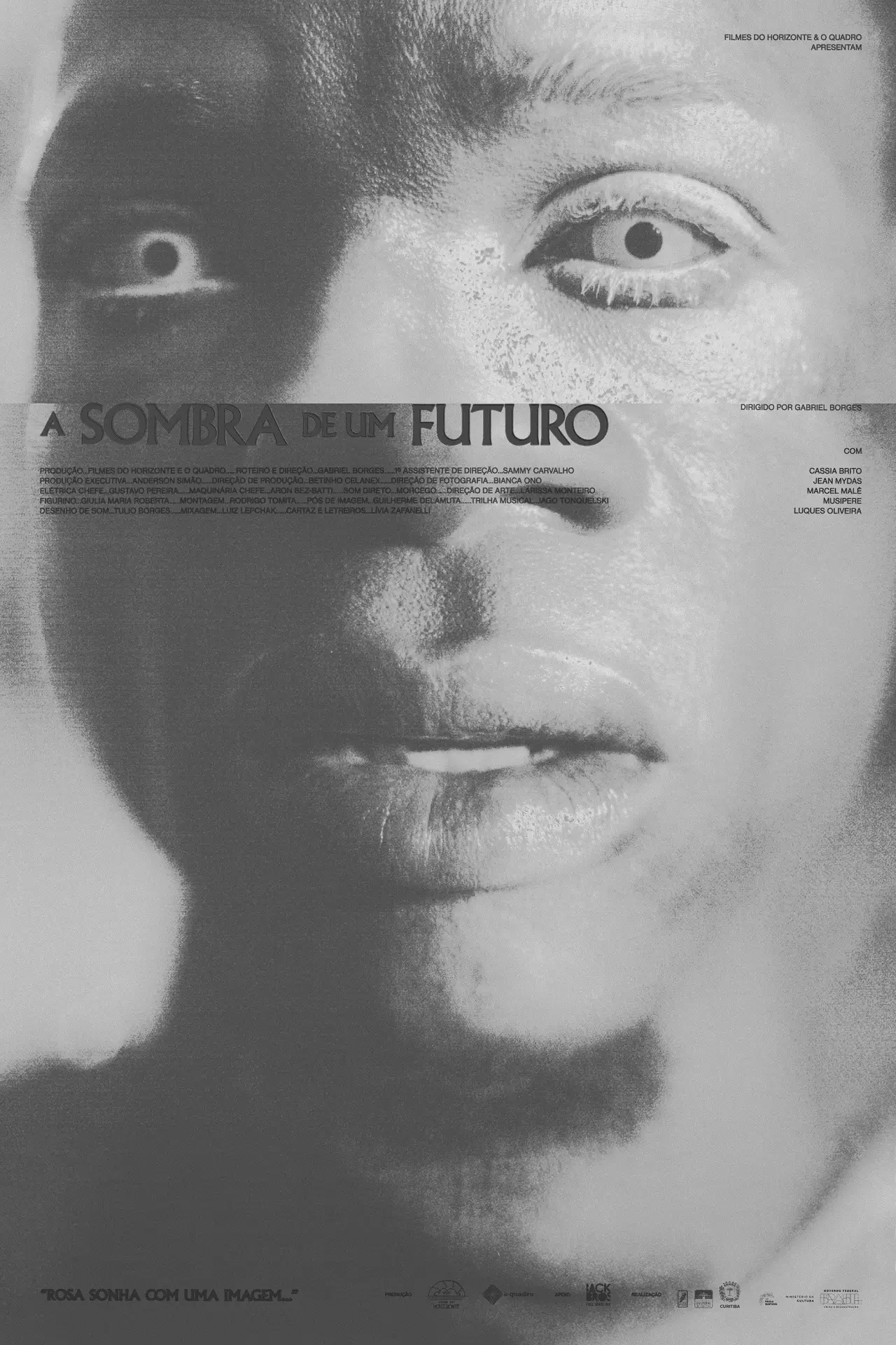 Plakat filmowy "A Sombra de Um Futuro"