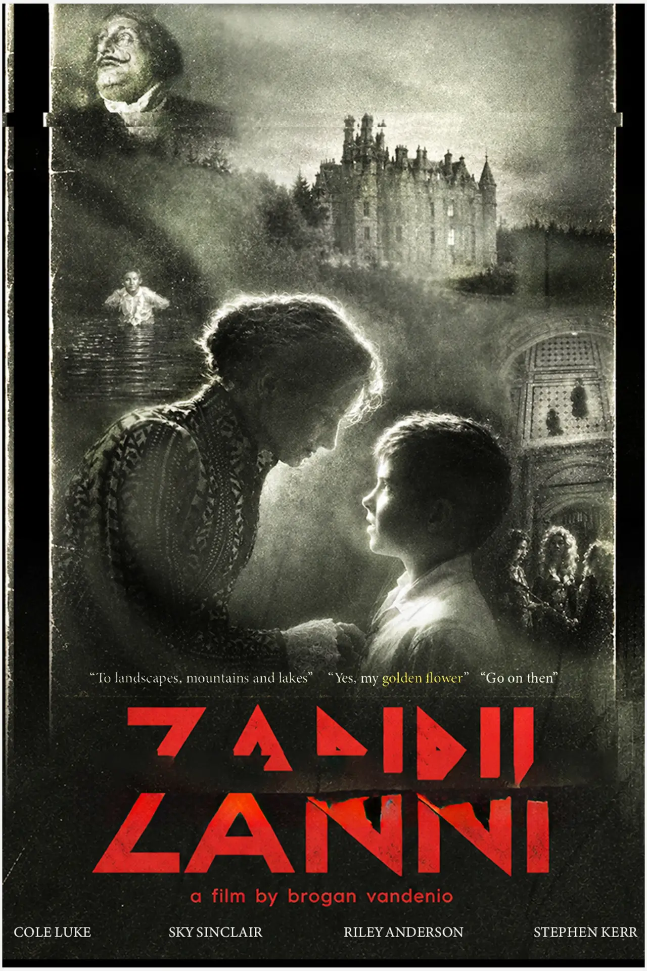Plakat filmowy "Zanni"