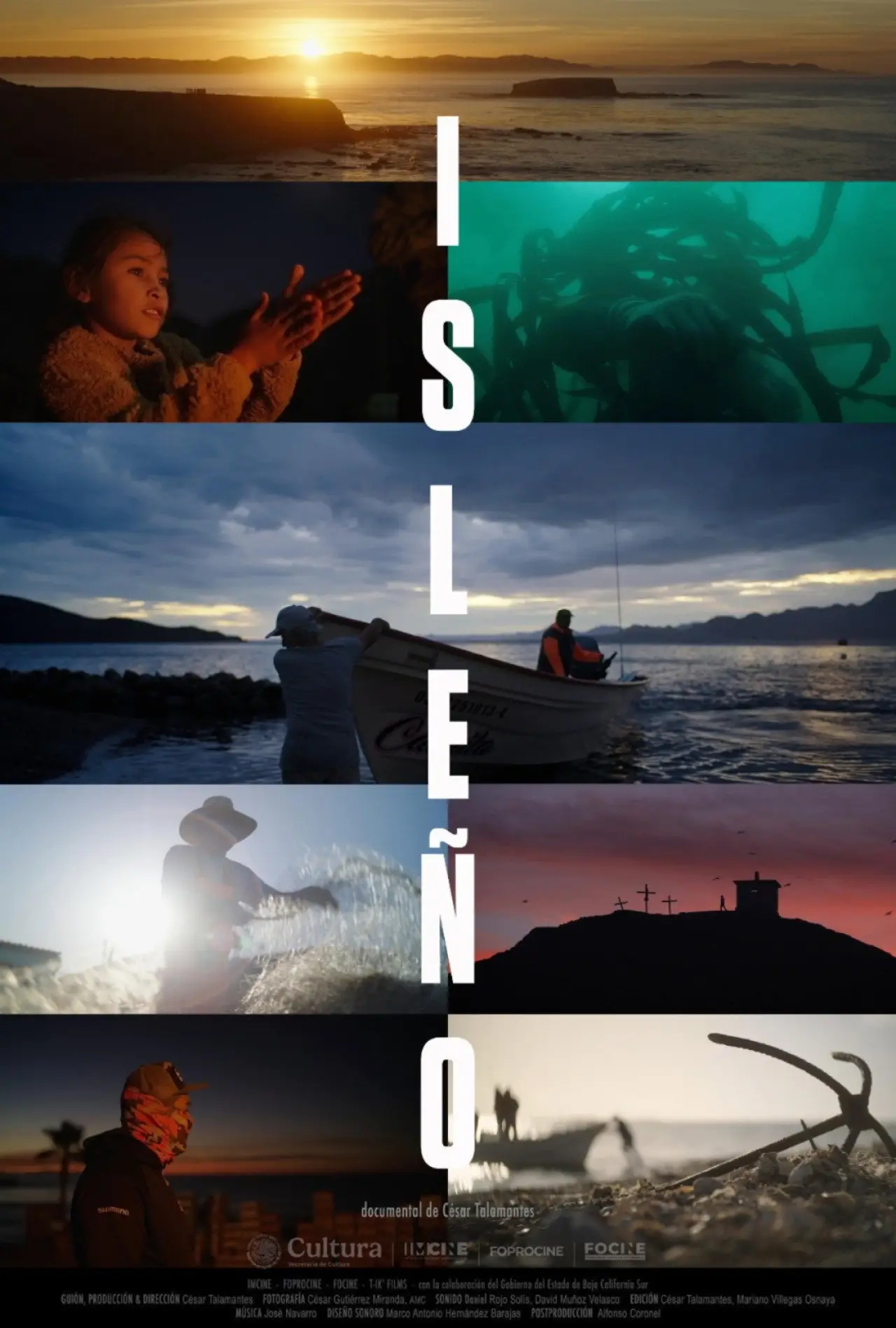 Plakat filmowy "Isleño"