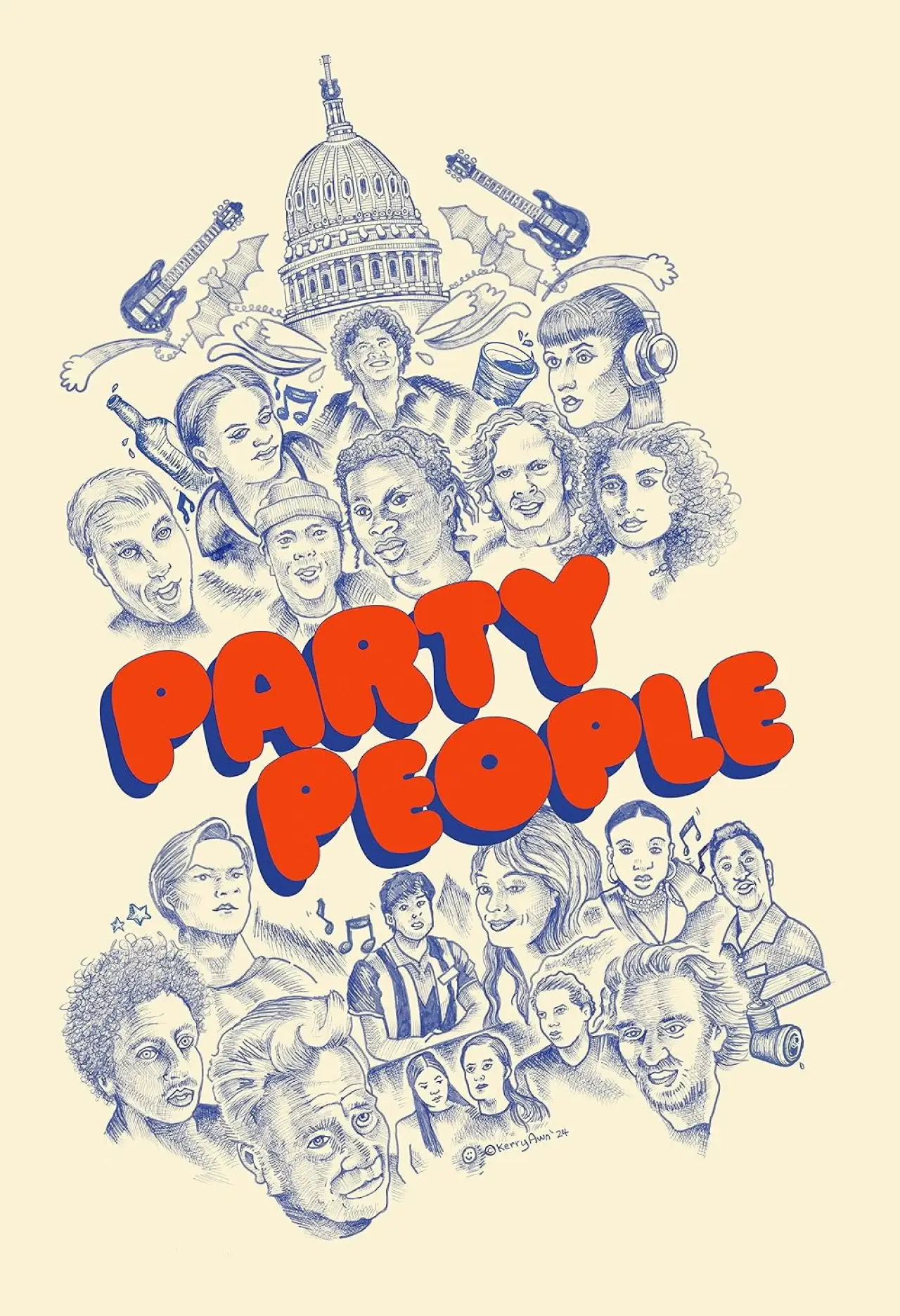 Plakat filmowy "Party People"
