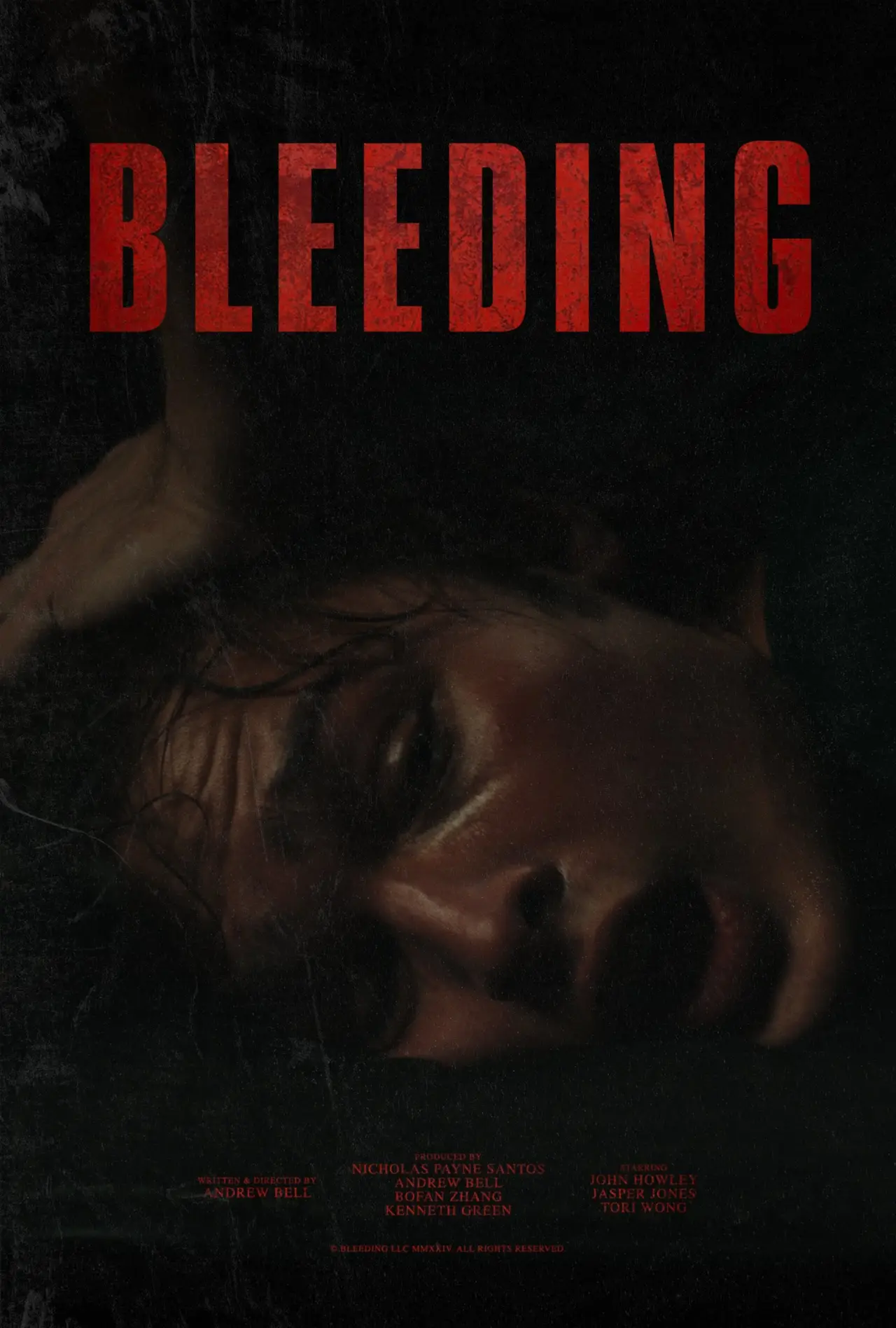 Plakat filmowy "Bleeding"