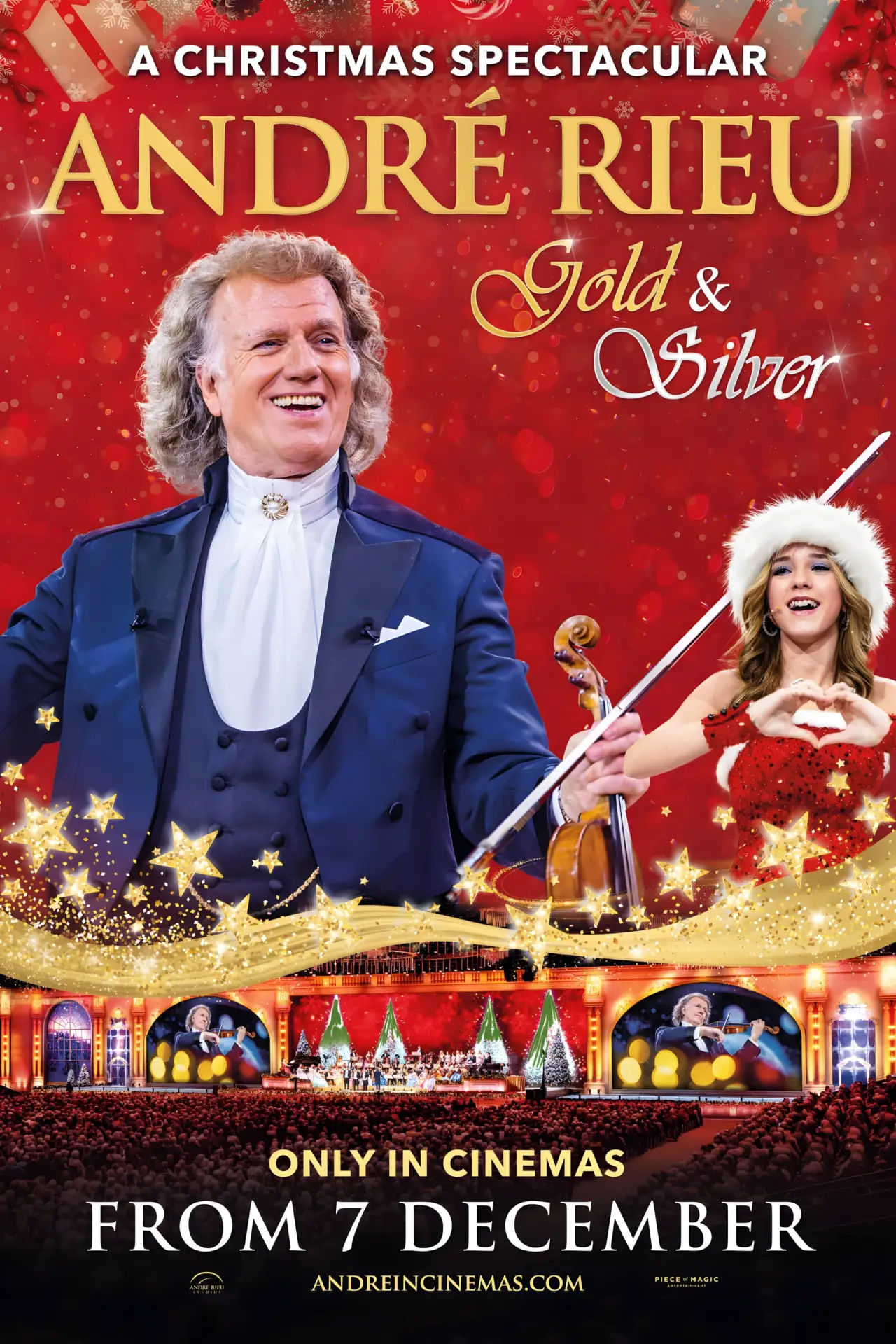 Plakat filmowy "André Rieu - Gold & Silver"