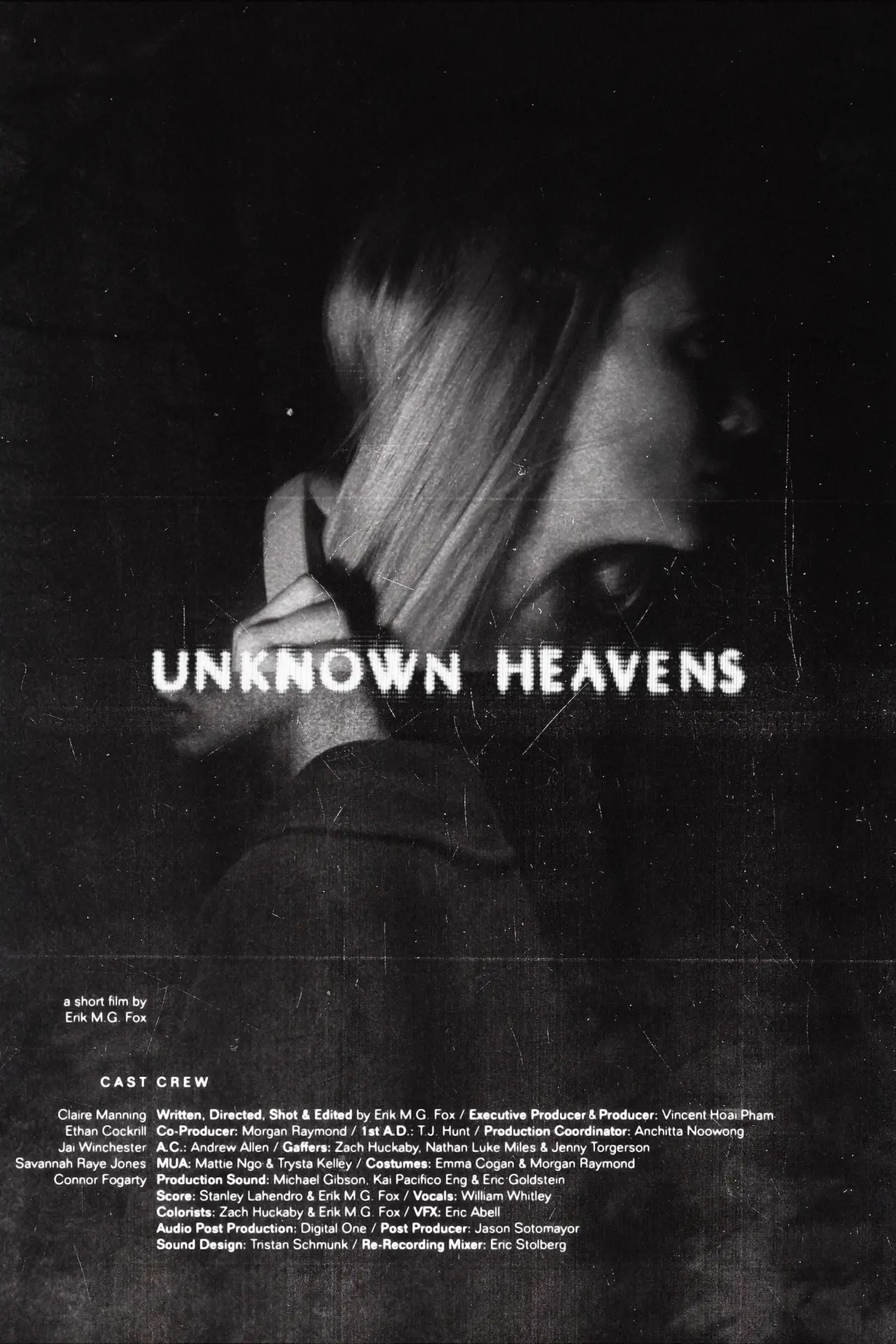Plakat filmowy "Unknown Heavens"