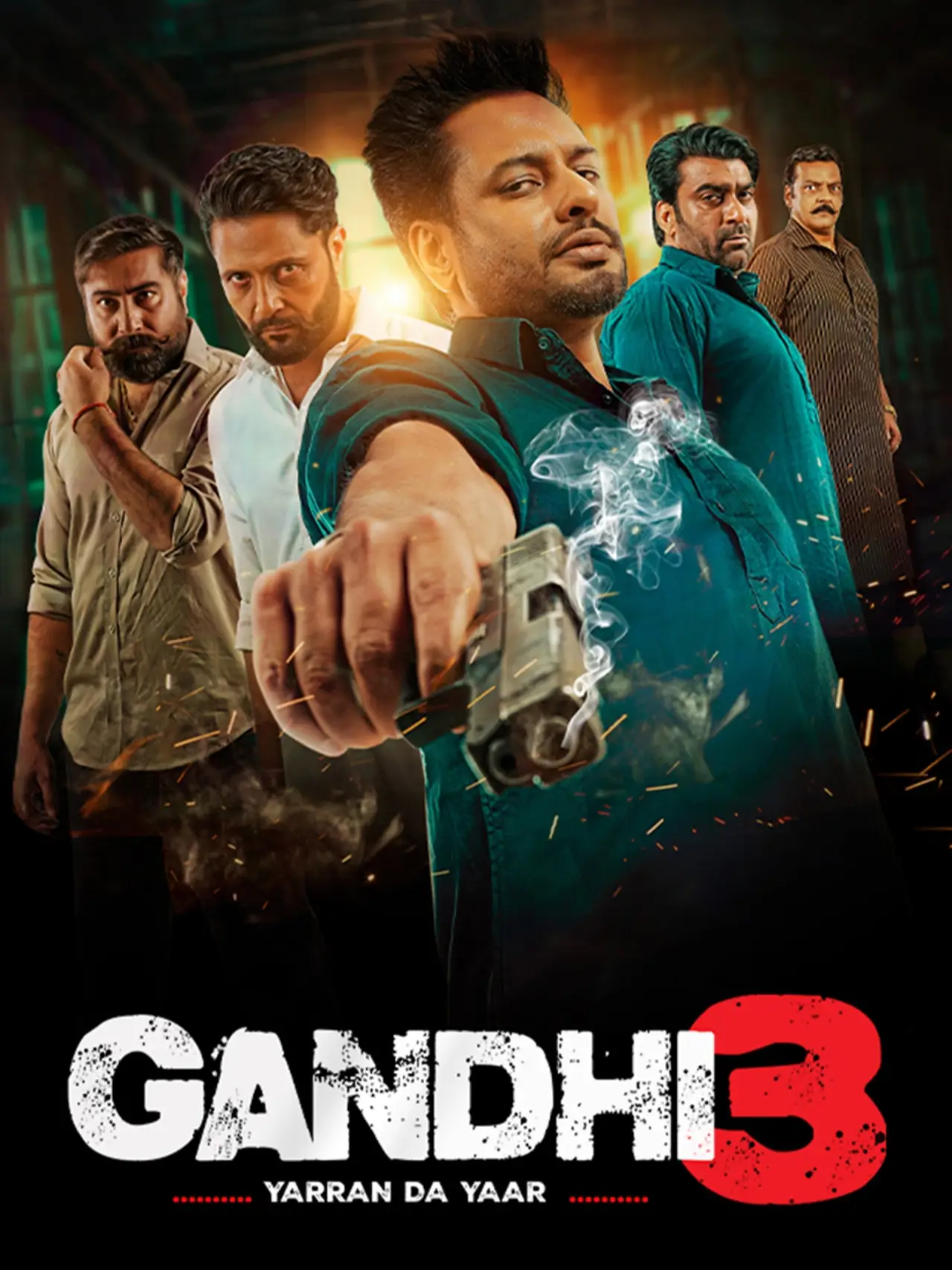 Plakat filmowy "ਗਾਂਧੀ 3"