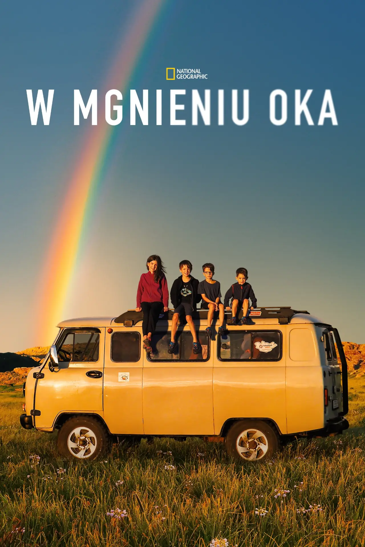 Plakat filmowy "W mgnieniu oka"