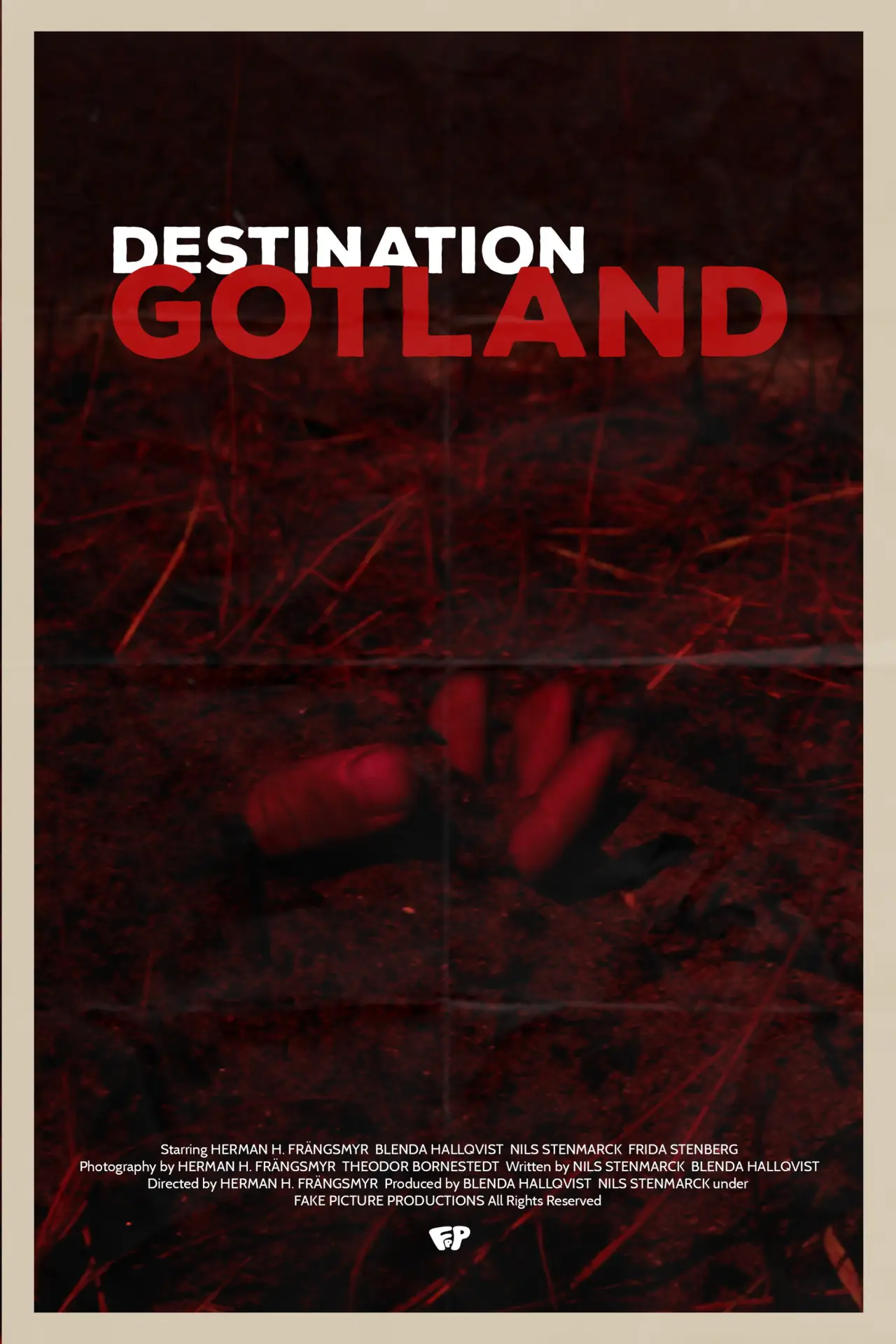Plakat filmowy "Destination Gotland"