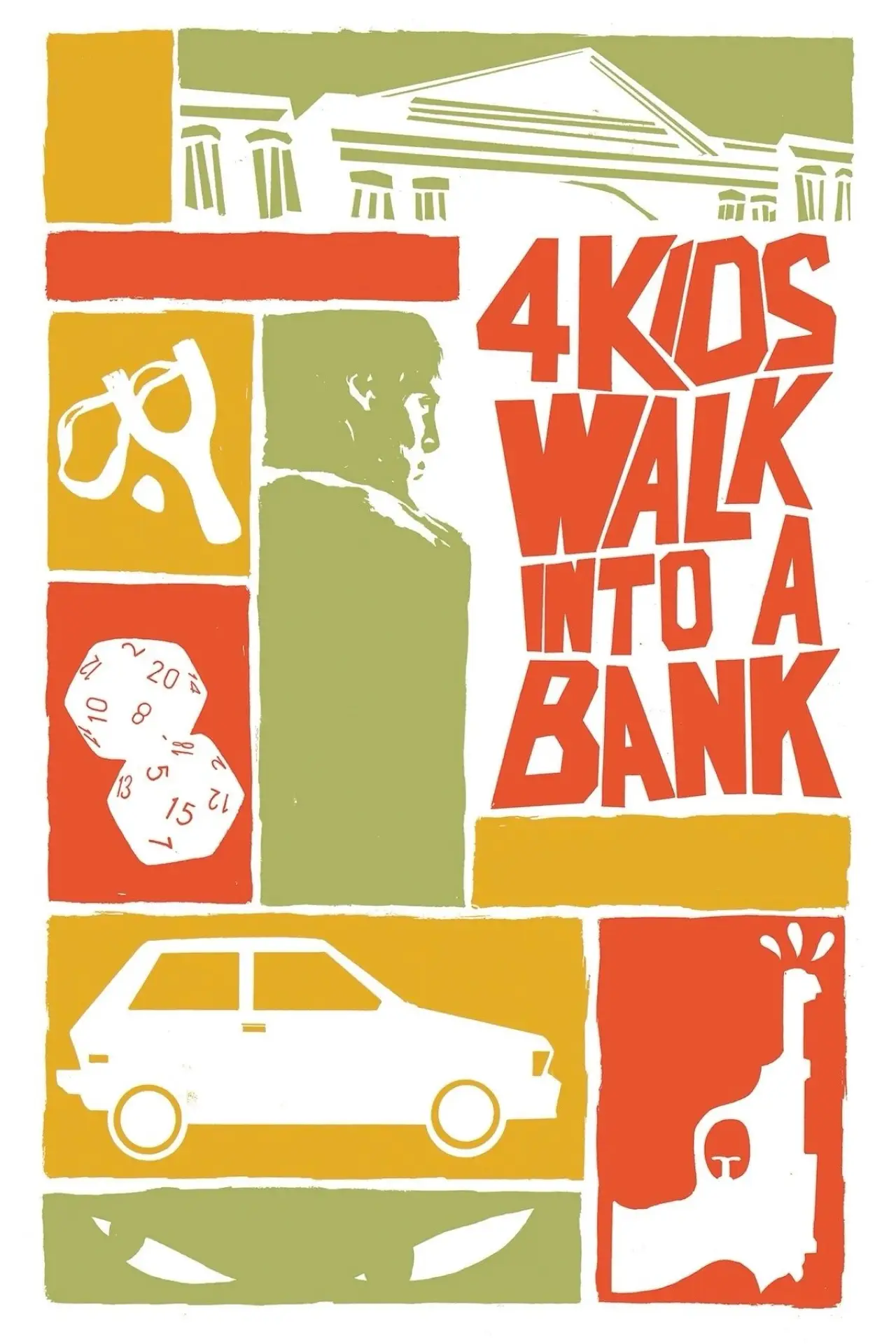 Plakat filmowy "4 Kids Walk Into a Bank"