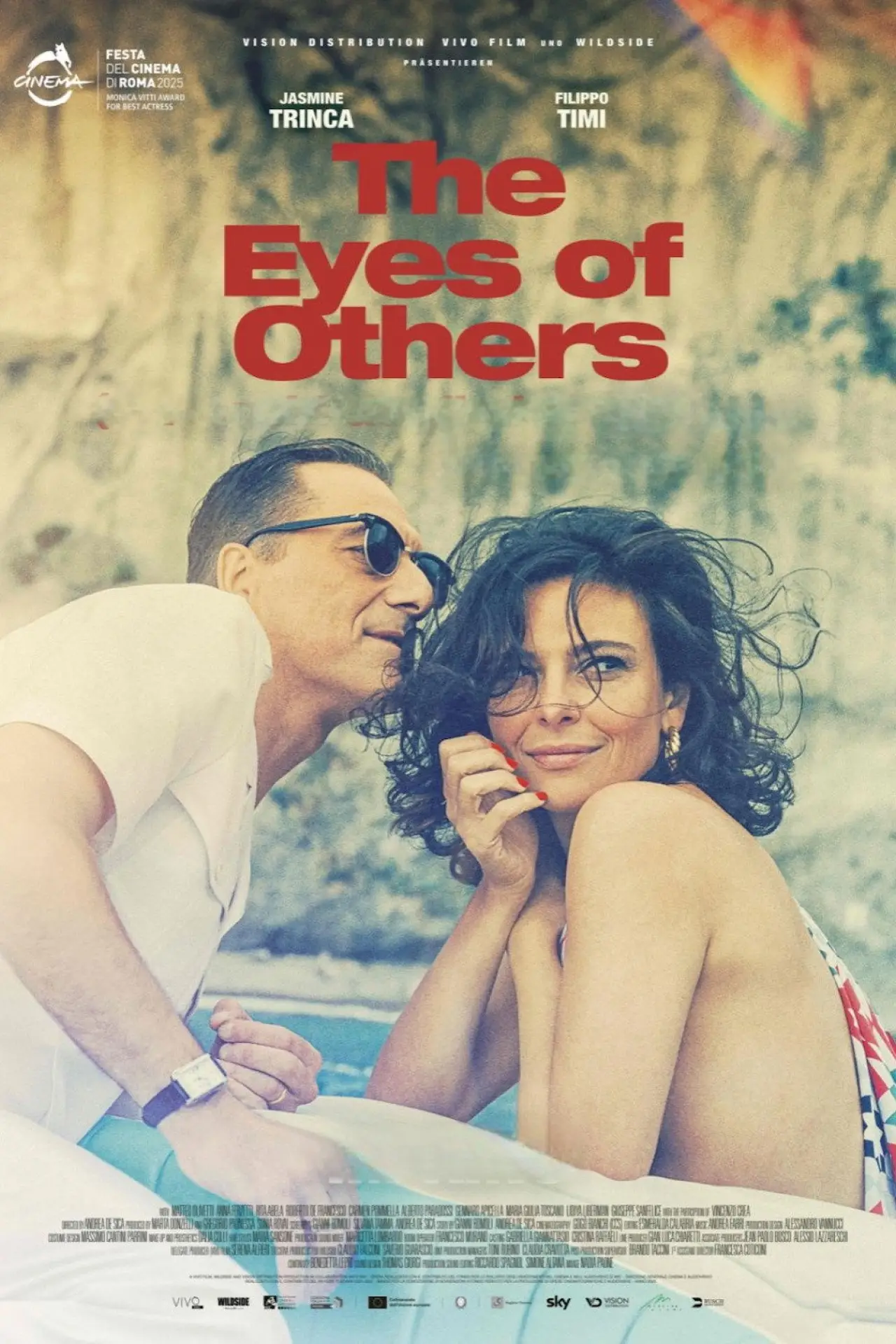 Plakat filmowy "Gli occhi degli altri"