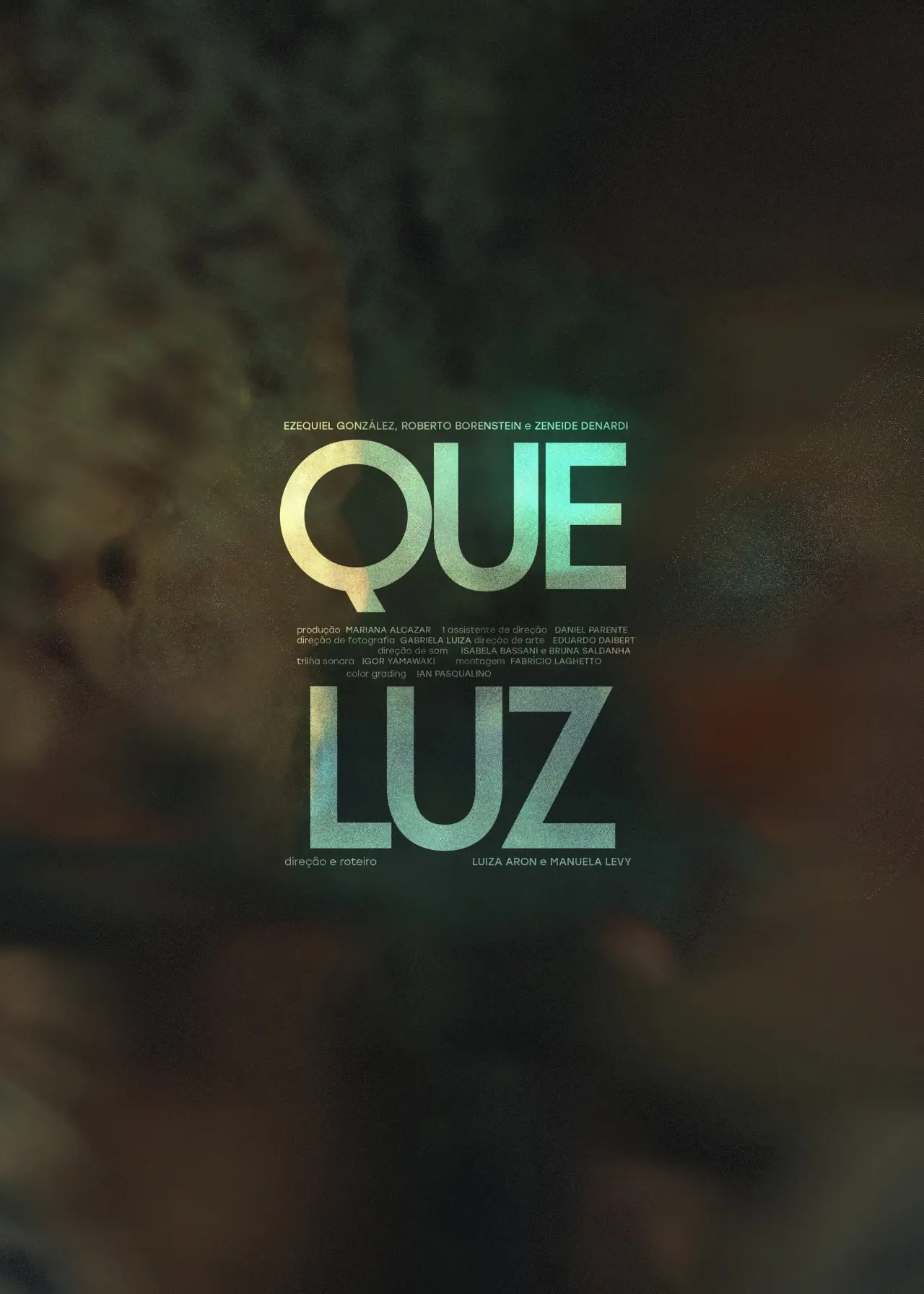 Plakat filmowy "Que Luz"