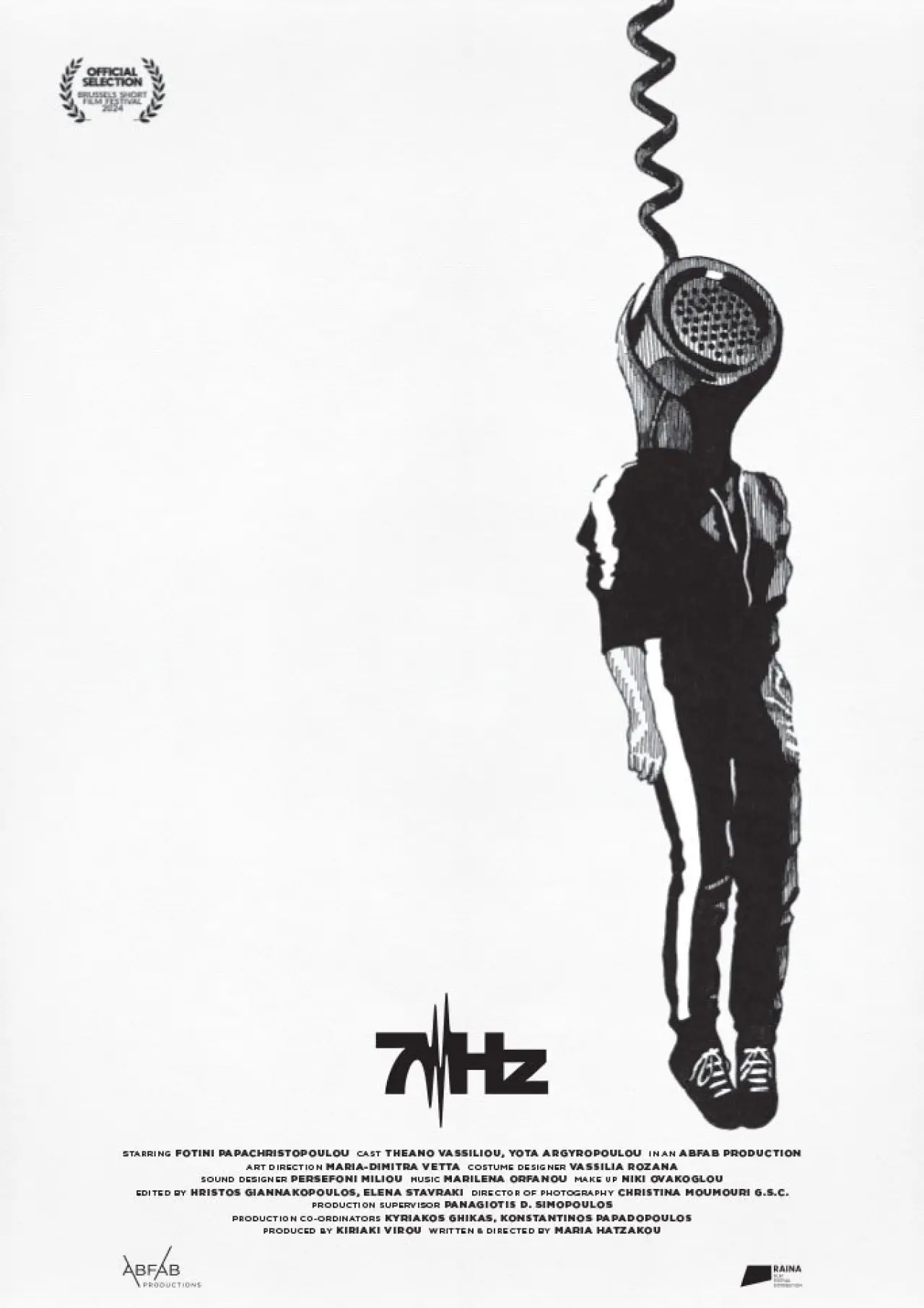 Plakat filmowy "7Hz"