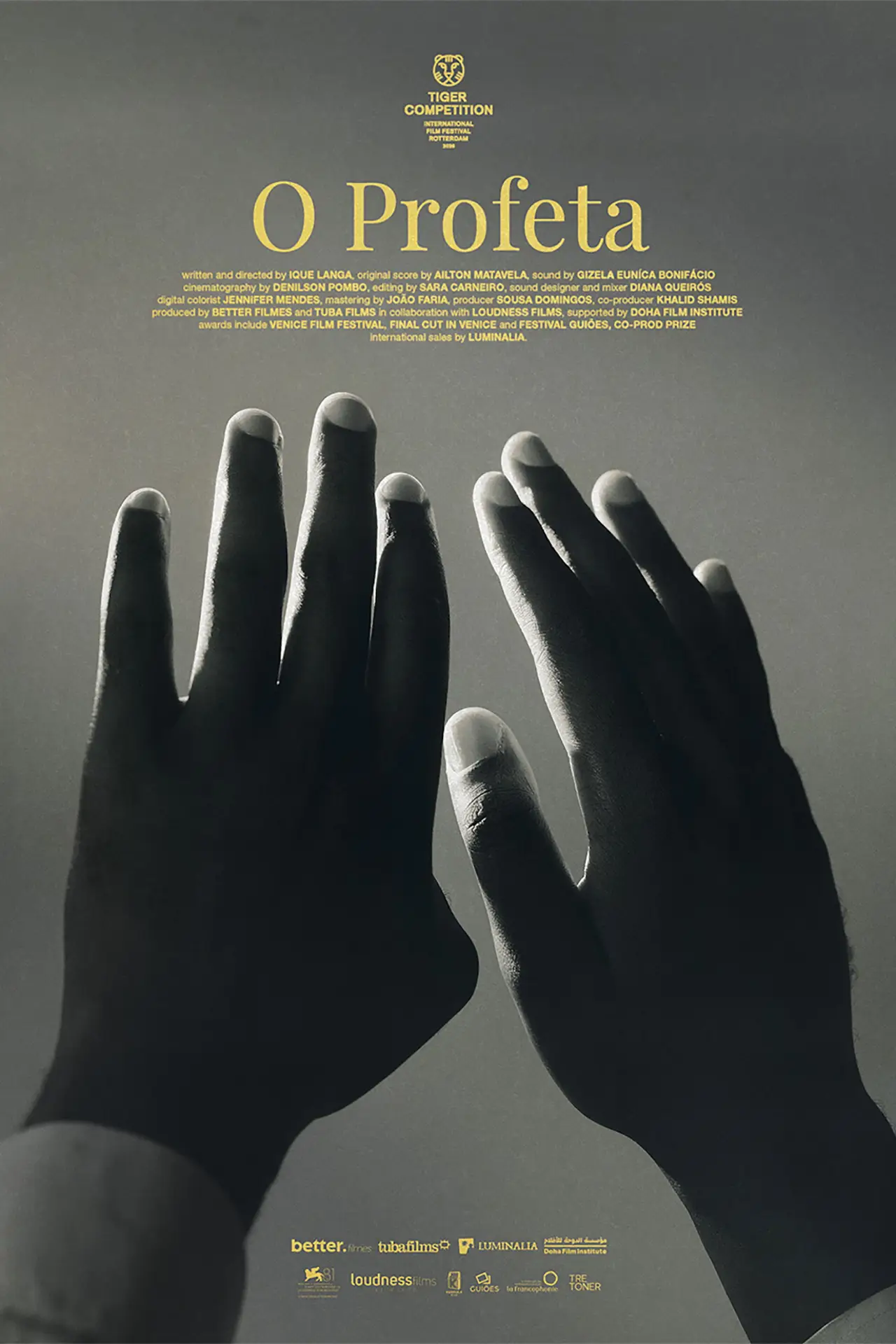 Plakat filmowy "O profeta"
