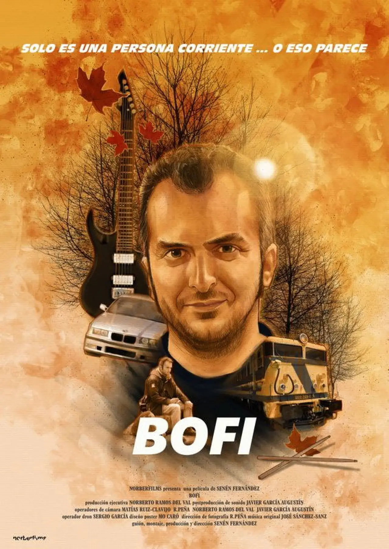 Plakat filmowy "Bofi"