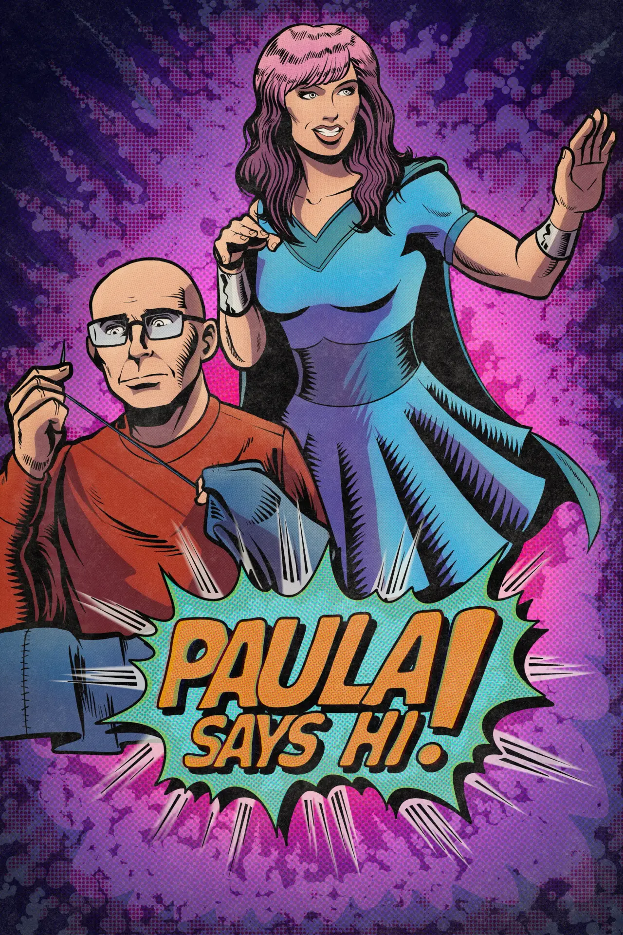 Plakat filmowy "Paula Says Hi"
