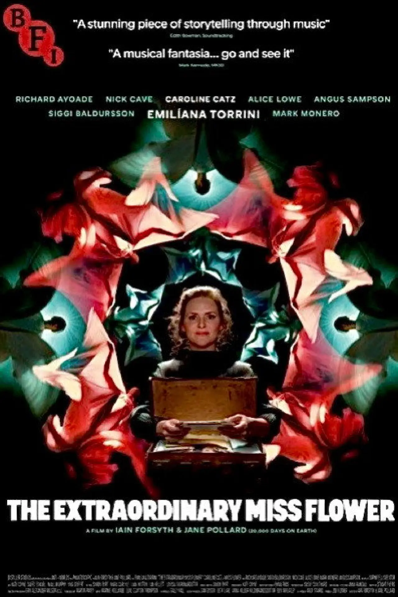 Plakat filmowy "The Extraordinary Miss Flower"