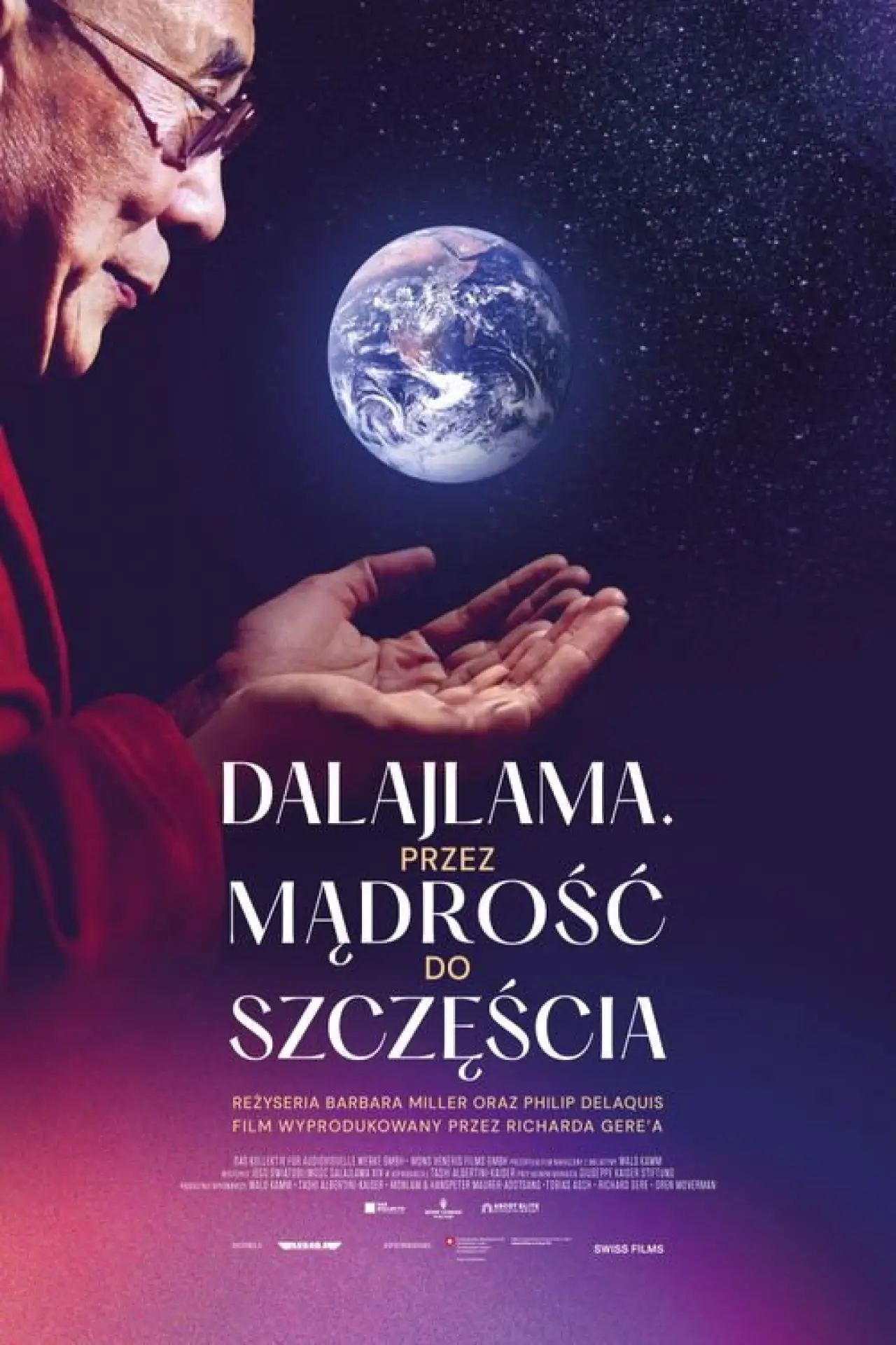 Plakat filmowy "Dalajlama. Przez mądrość do szczęścia"
