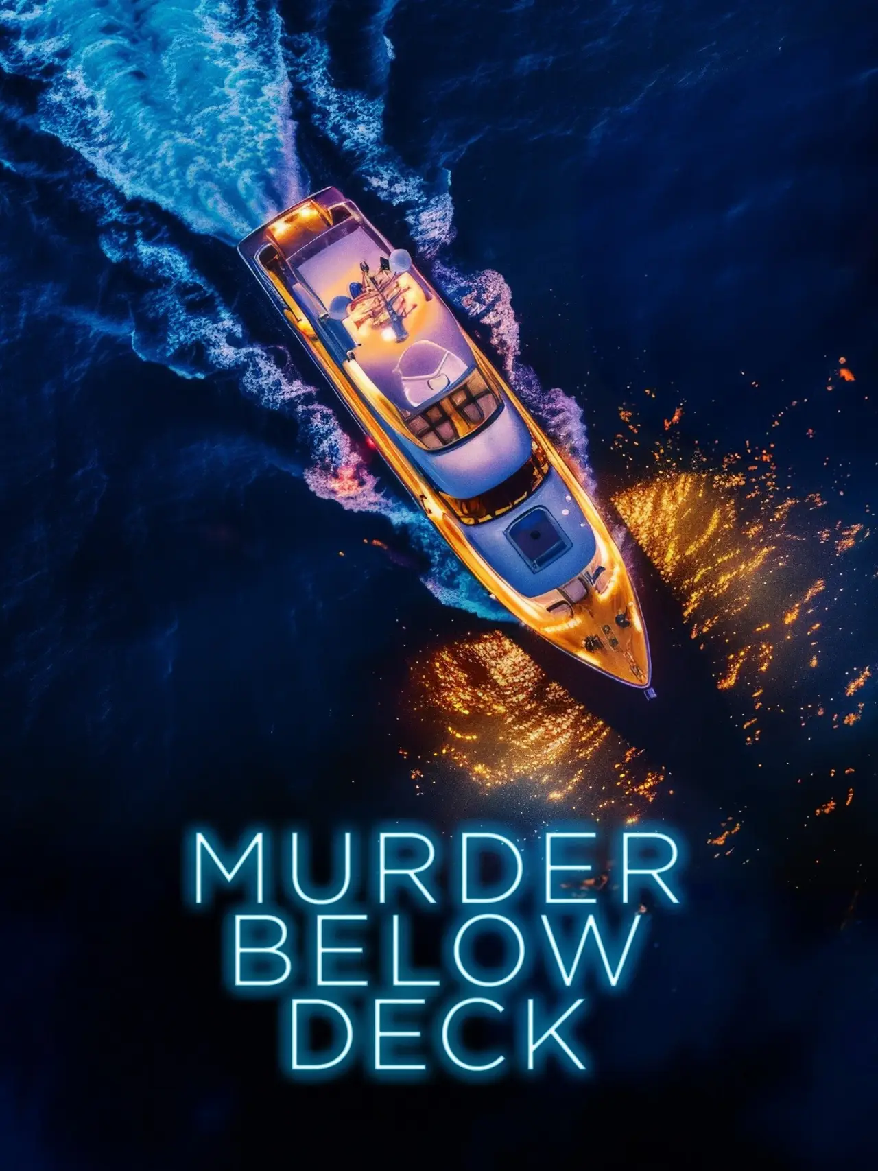 Plakat filmowy "Murder Below Deck"