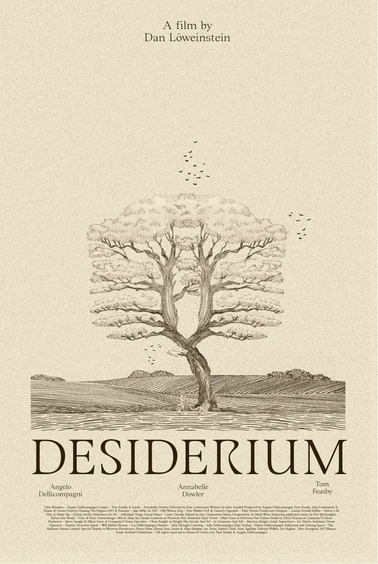 Plakat filmowy "Desiderium"