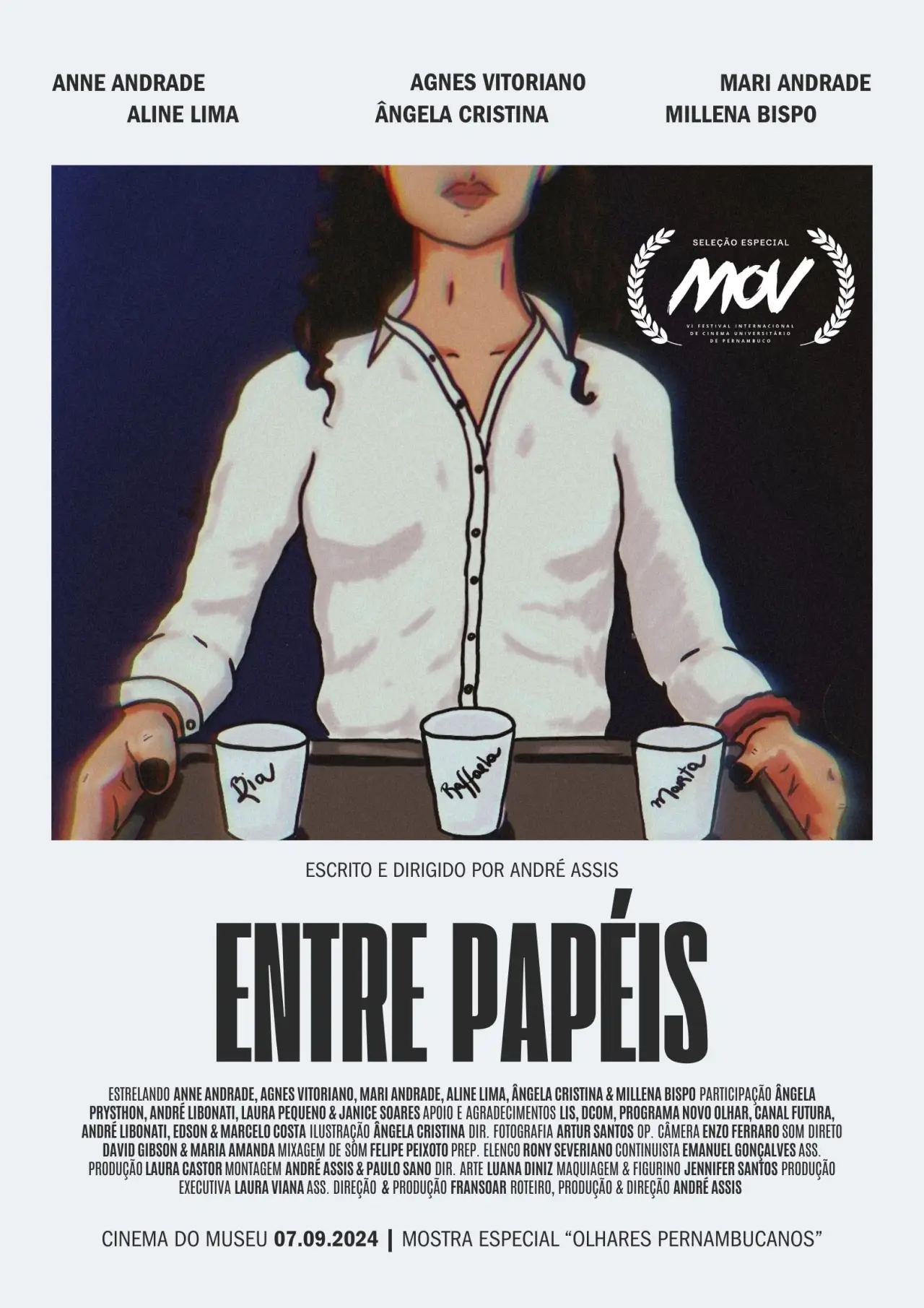 Plakat filmowy "Entre Papéis"