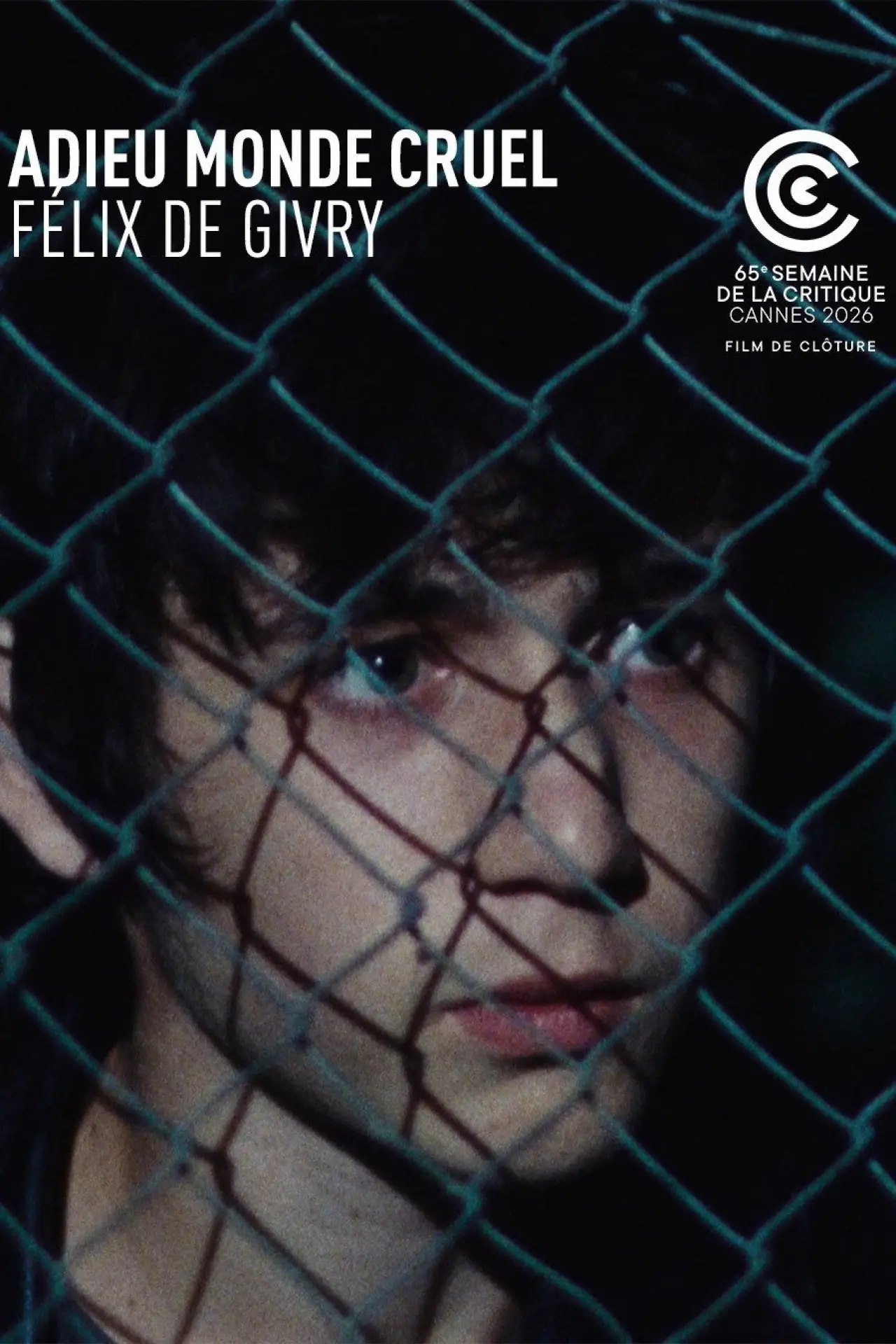 Plakat filmowy "Adieu monde cruel"