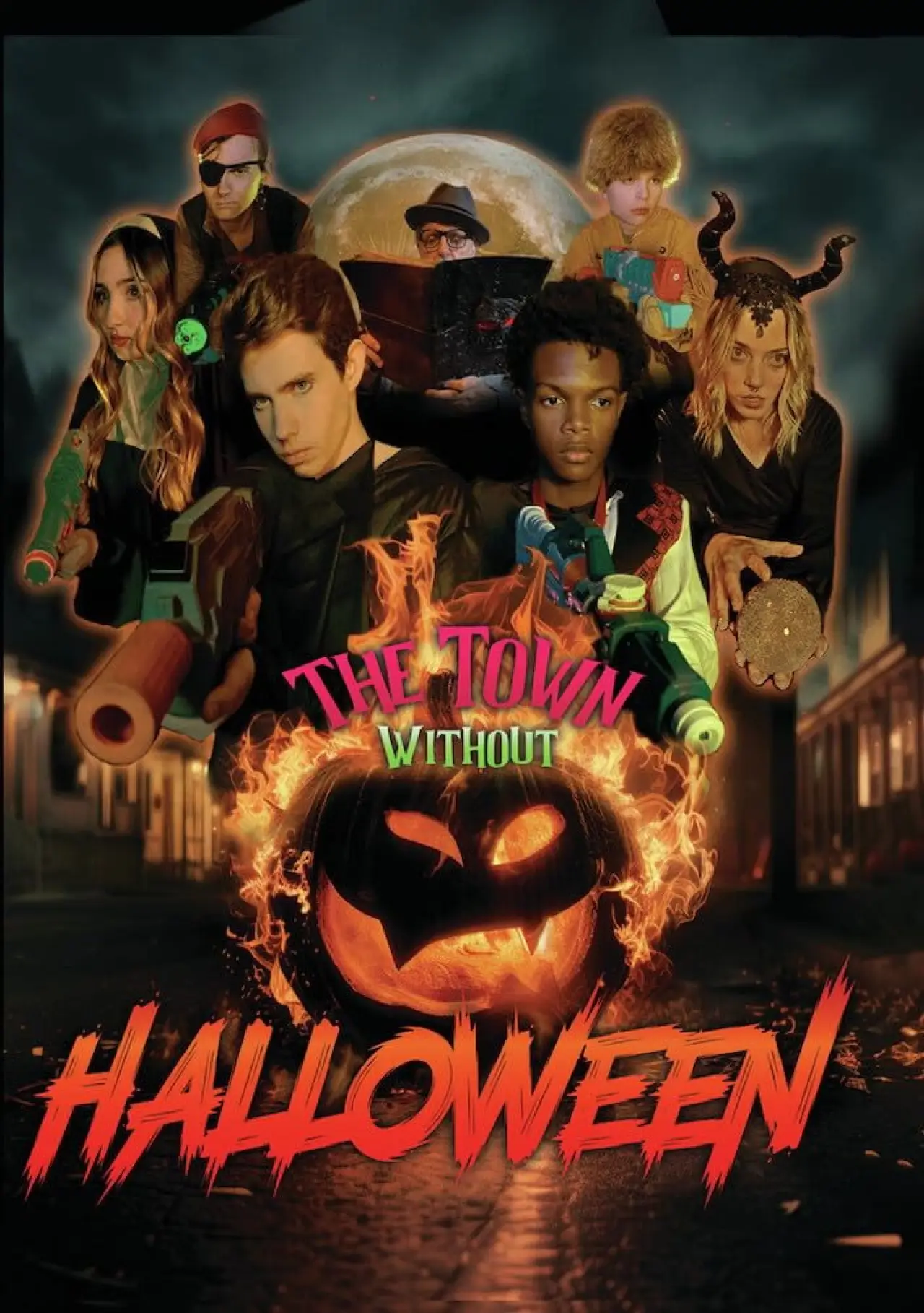 Plakat filmowy "The Town Without Halloween"