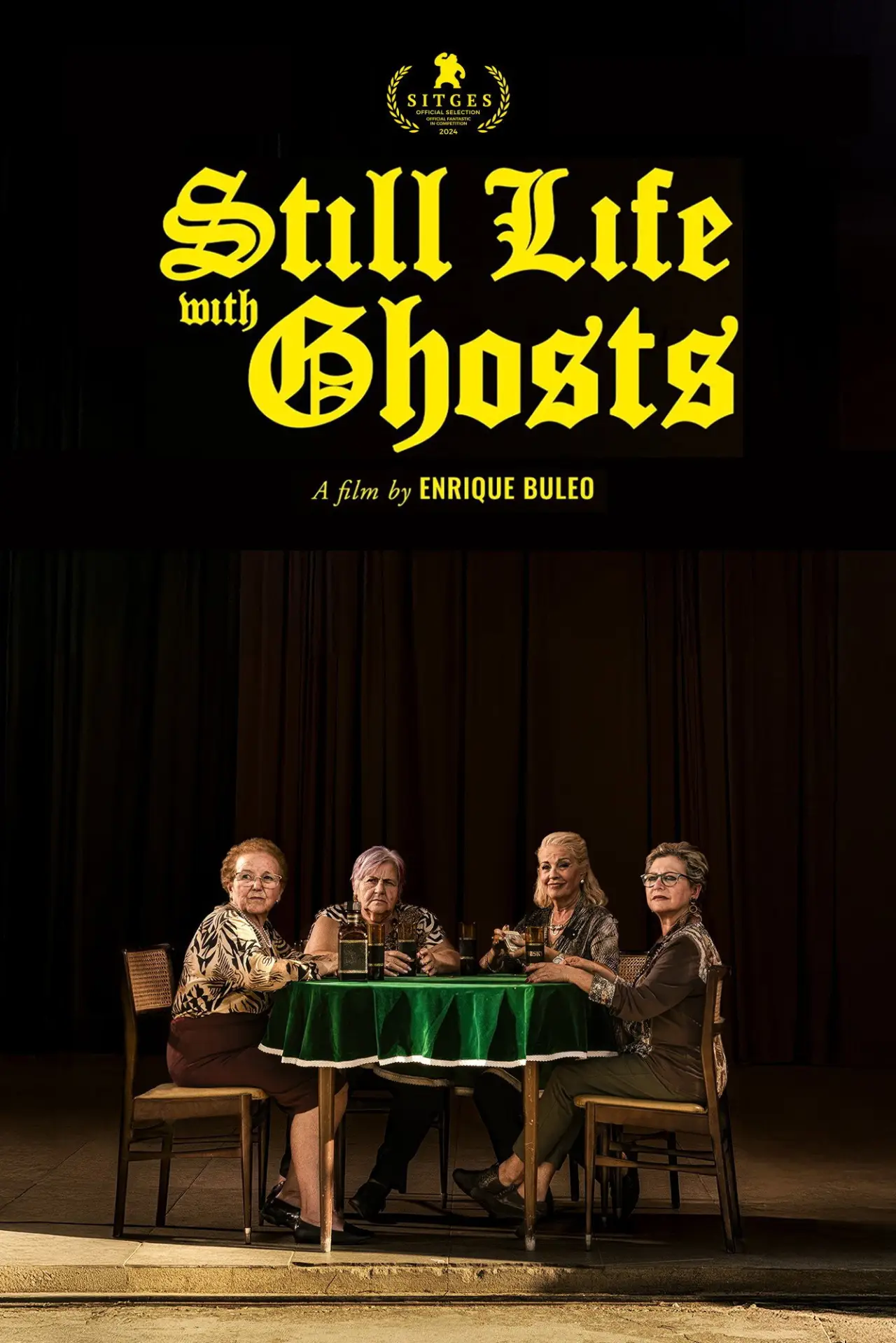 Plakat filmowy "Bodegón con fantasmas"