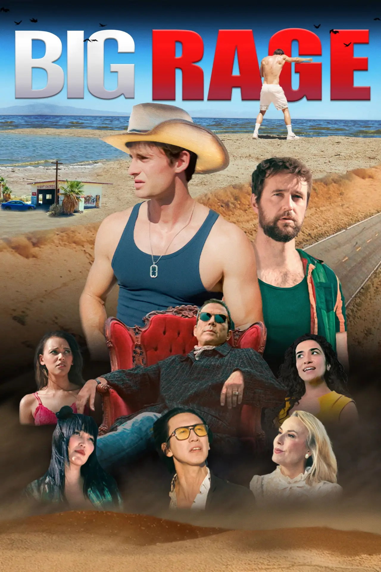 Plakat filmowy "Big Rage"