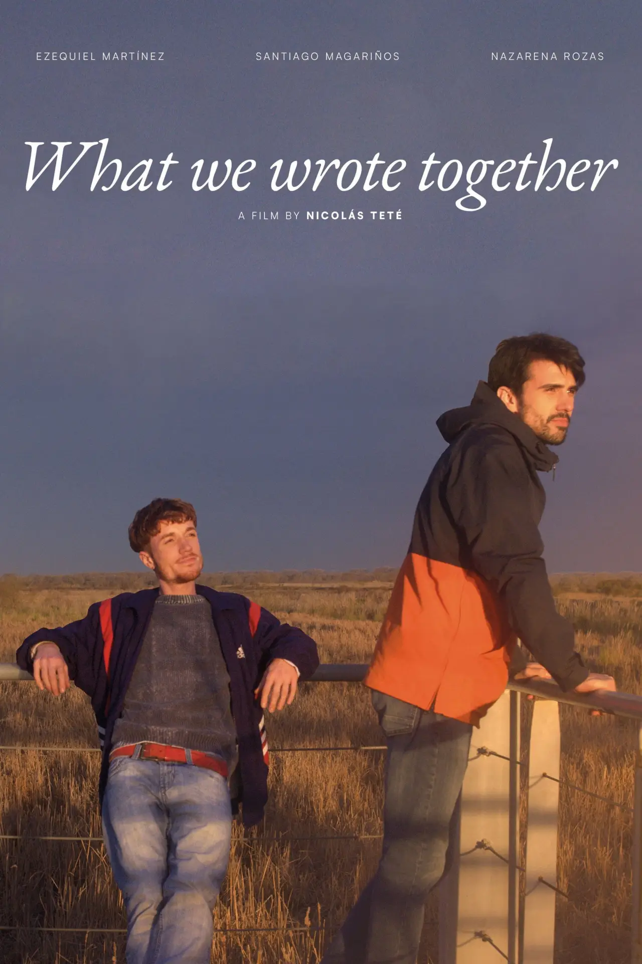Plakat filmowy "Lo que escribimos juntos"
