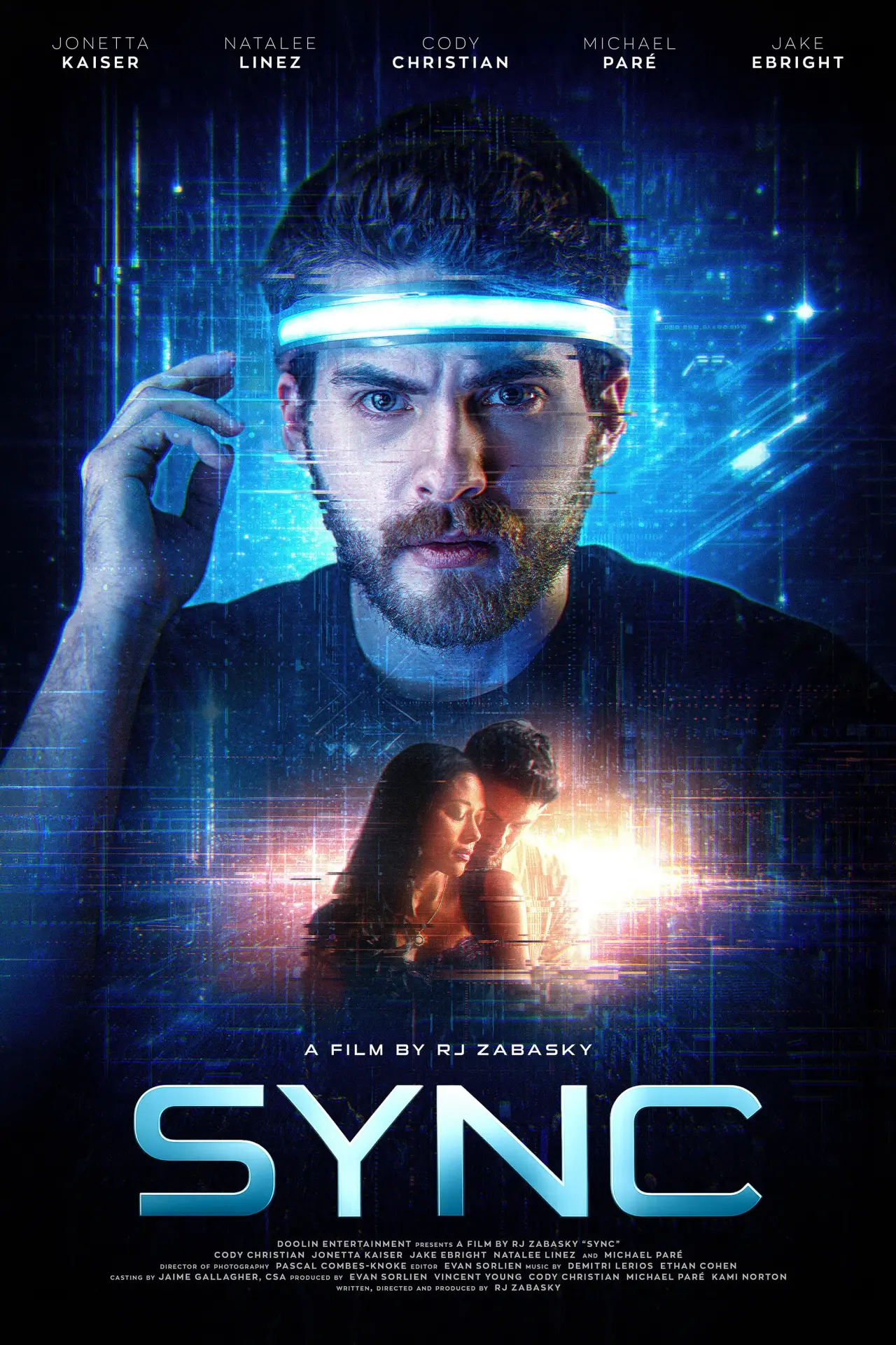 Plakat filmowy "SYNC"