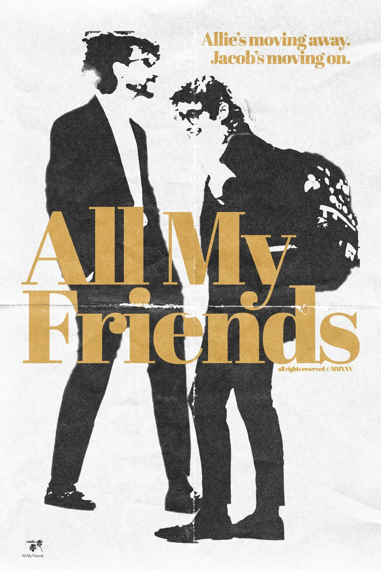 Plakat filmowy "All My Friends"