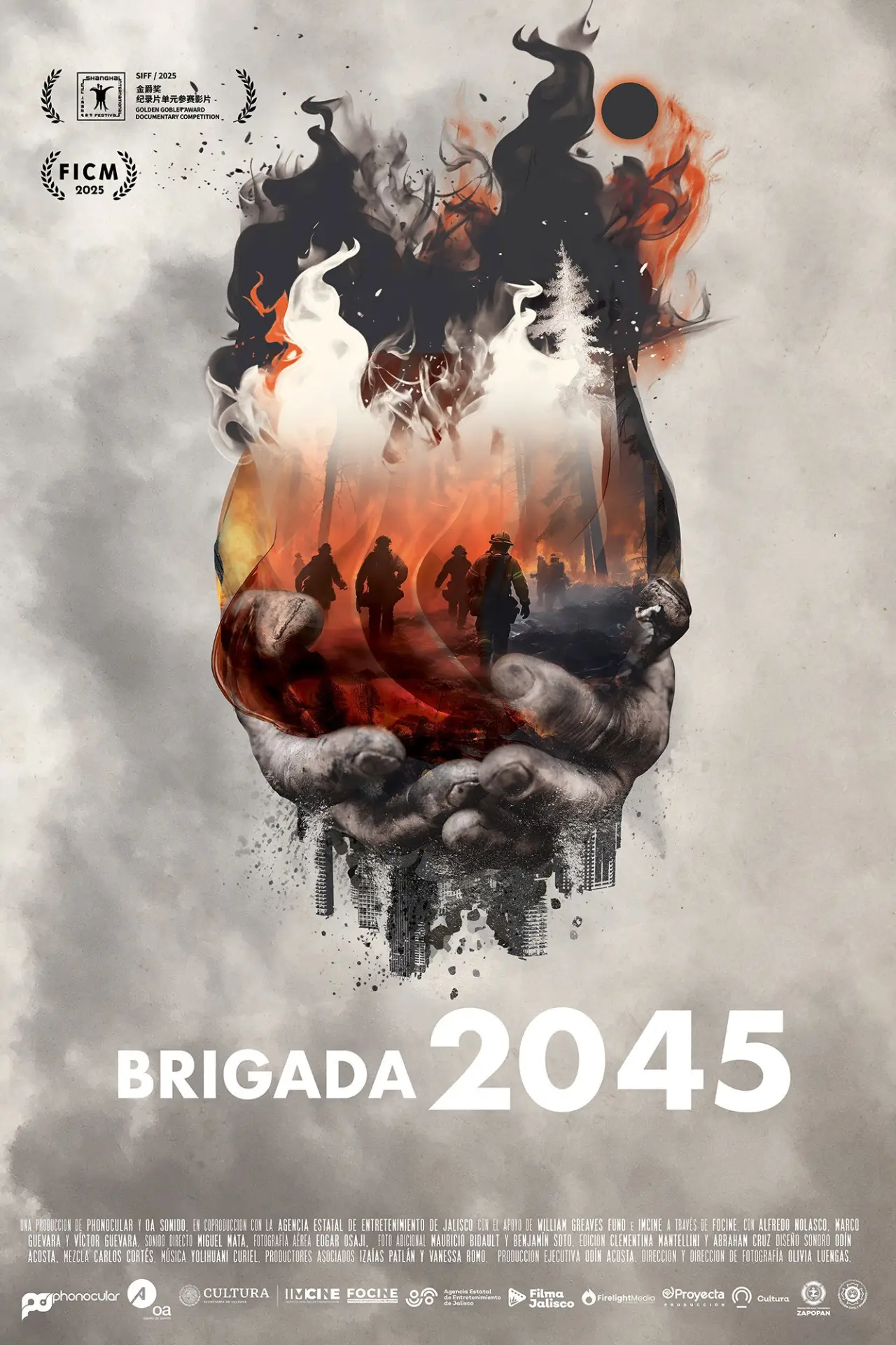 Plakat filmowy "Brigada 2045"