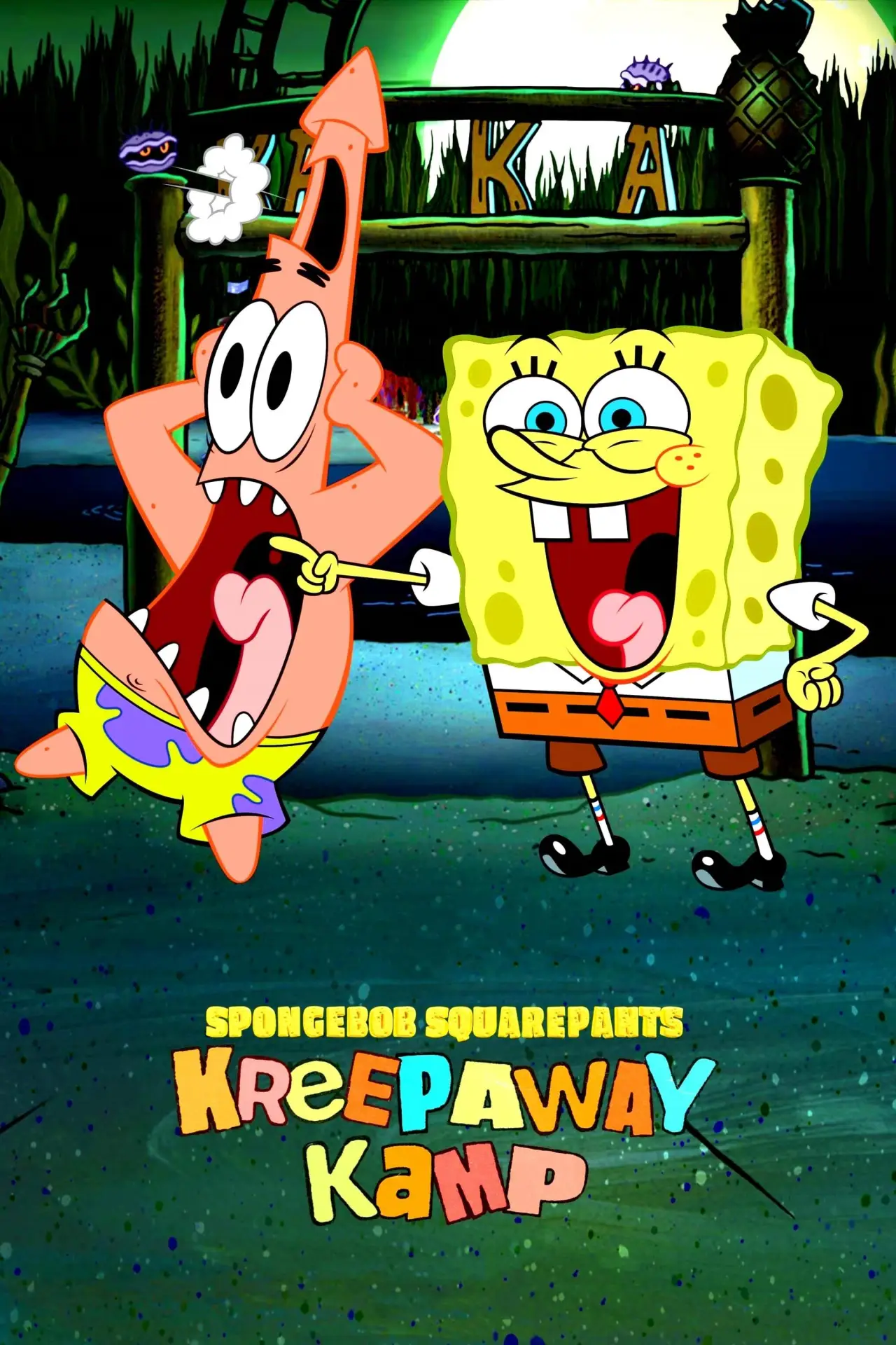 Plakat filmowy "SpongeBob Squarepants: Kreepaway Kamp"