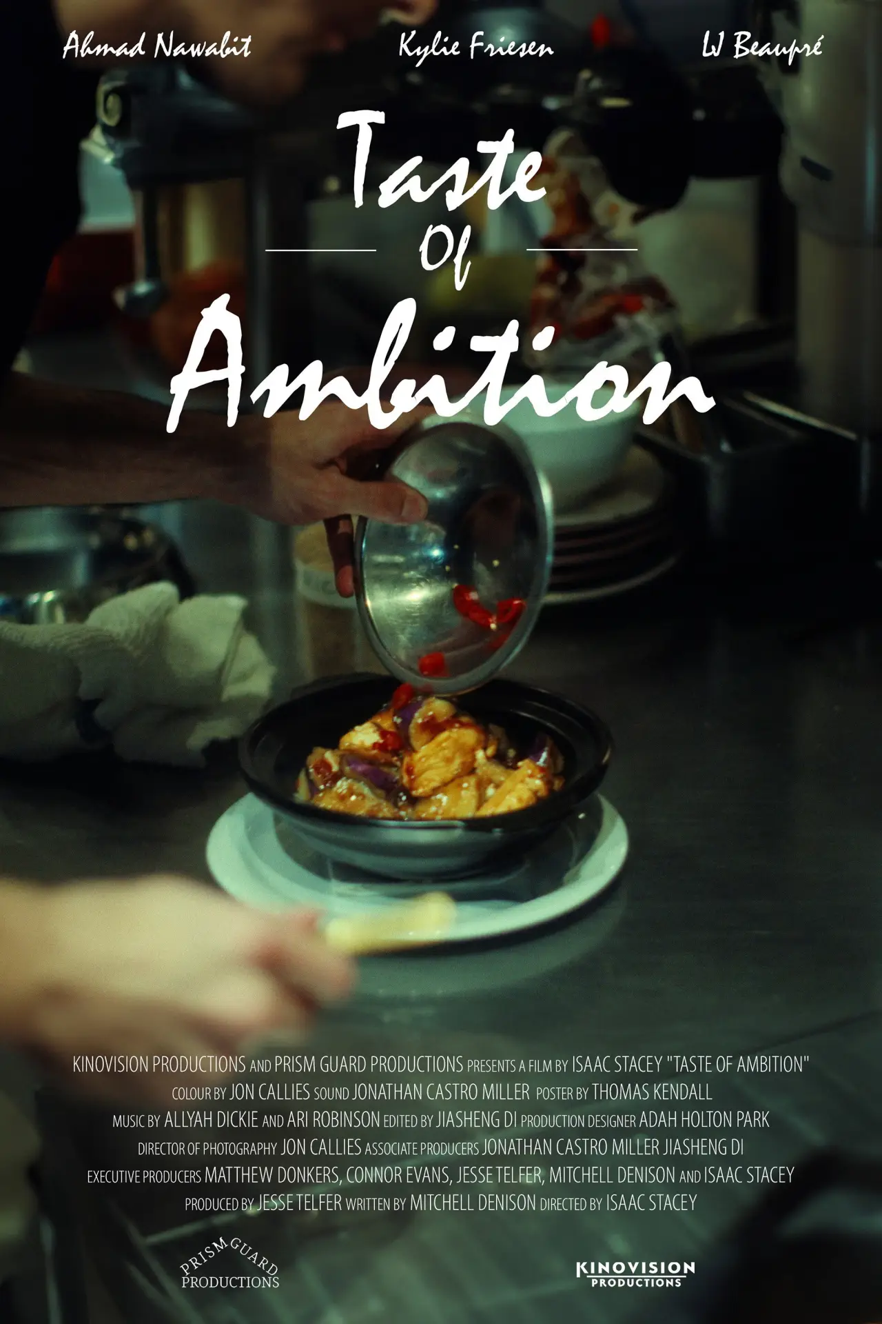 Plakat filmowy "Taste of Ambition"
