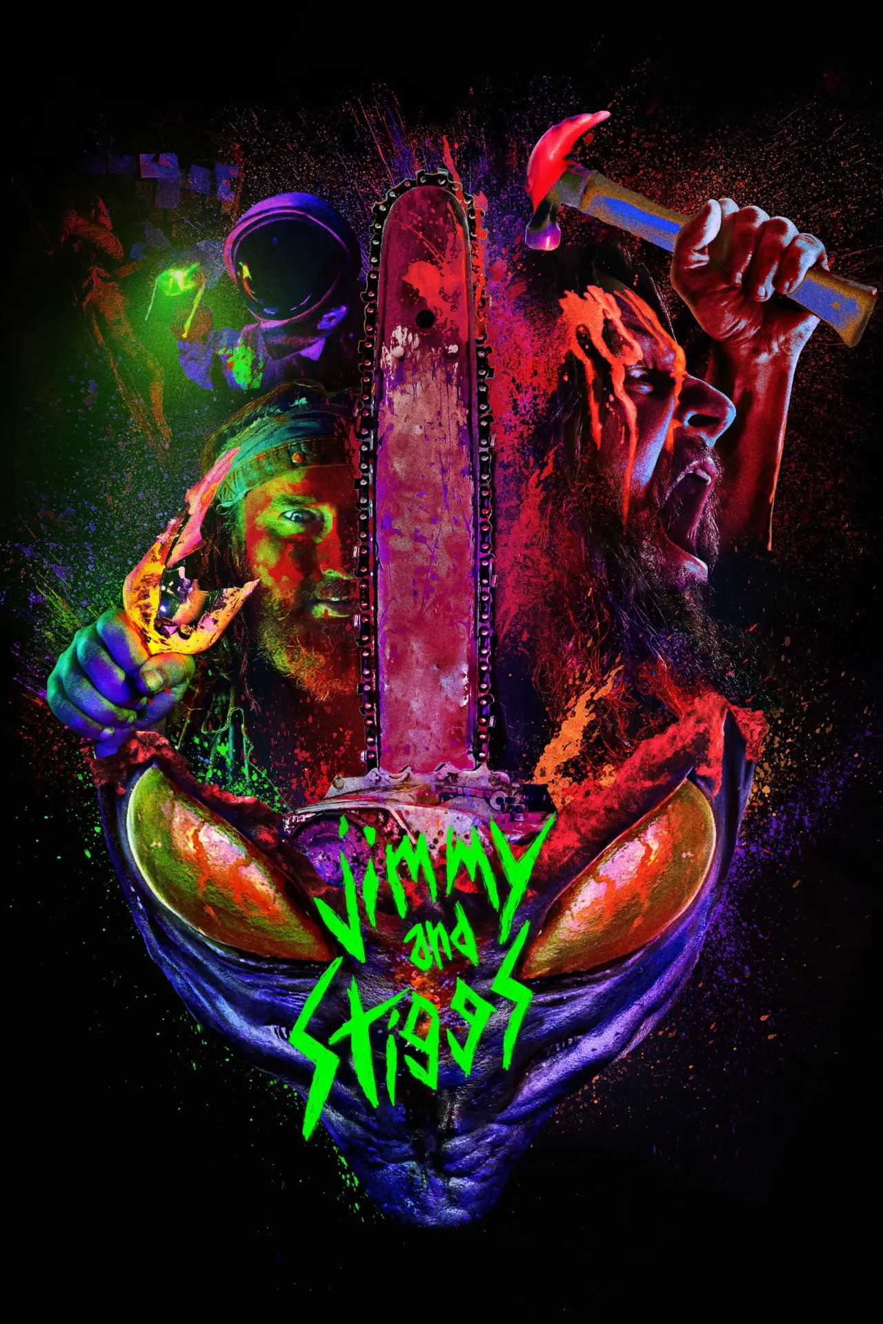 Plakat filmowy "Jimmy and Stiggs"
