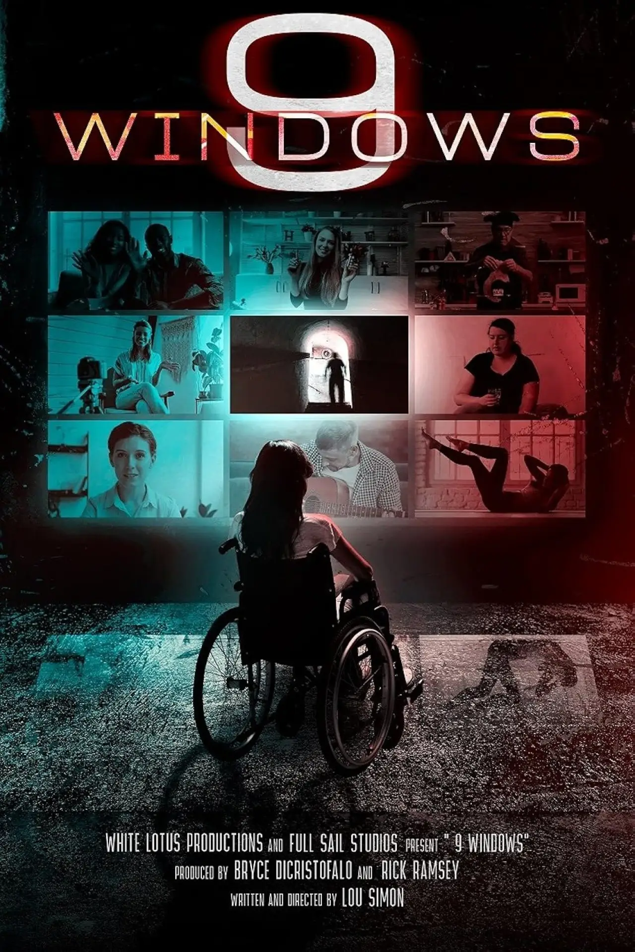 Plakat filmowy "9 Windows"