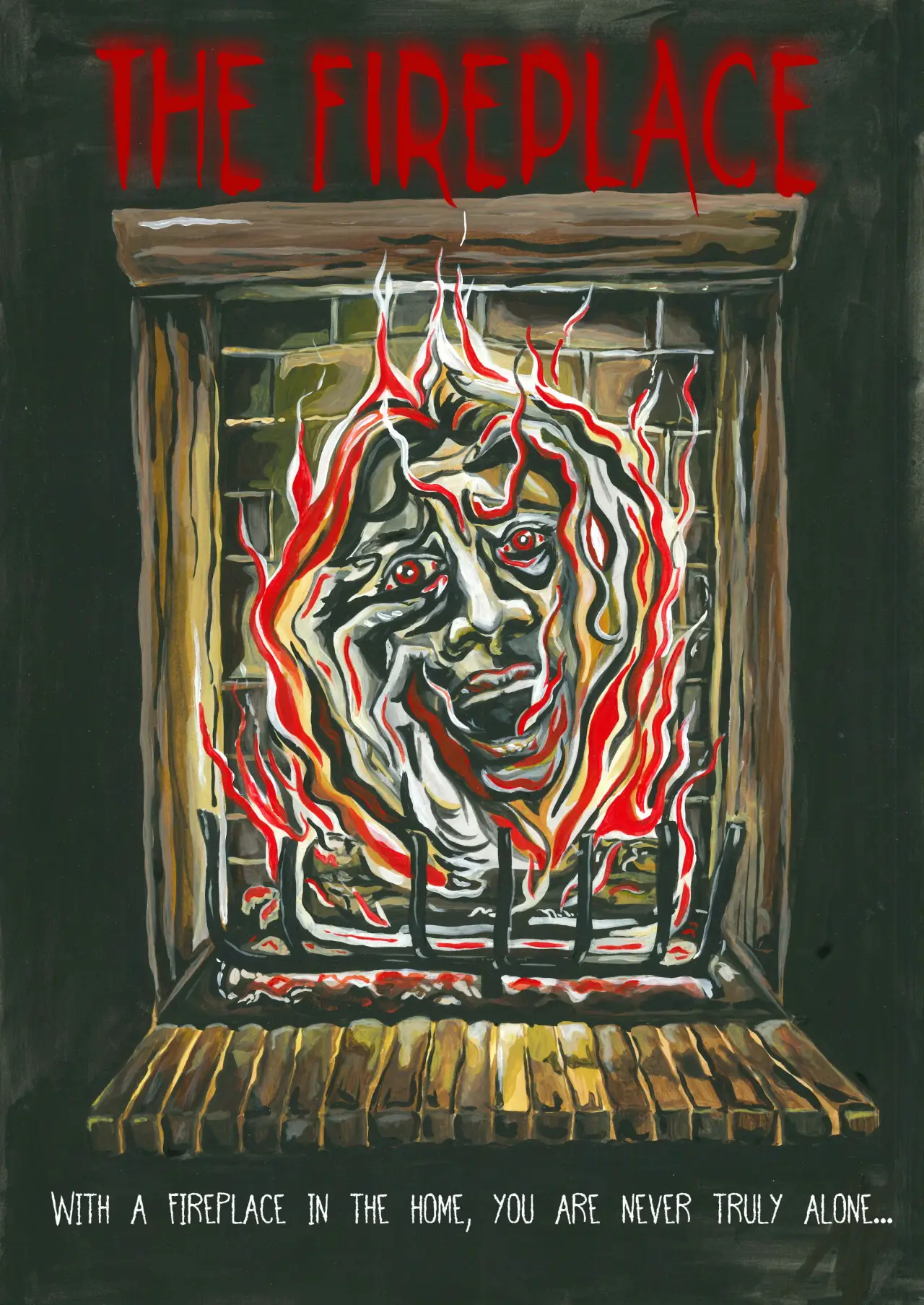 Plakat filmowy "The Fireplace"