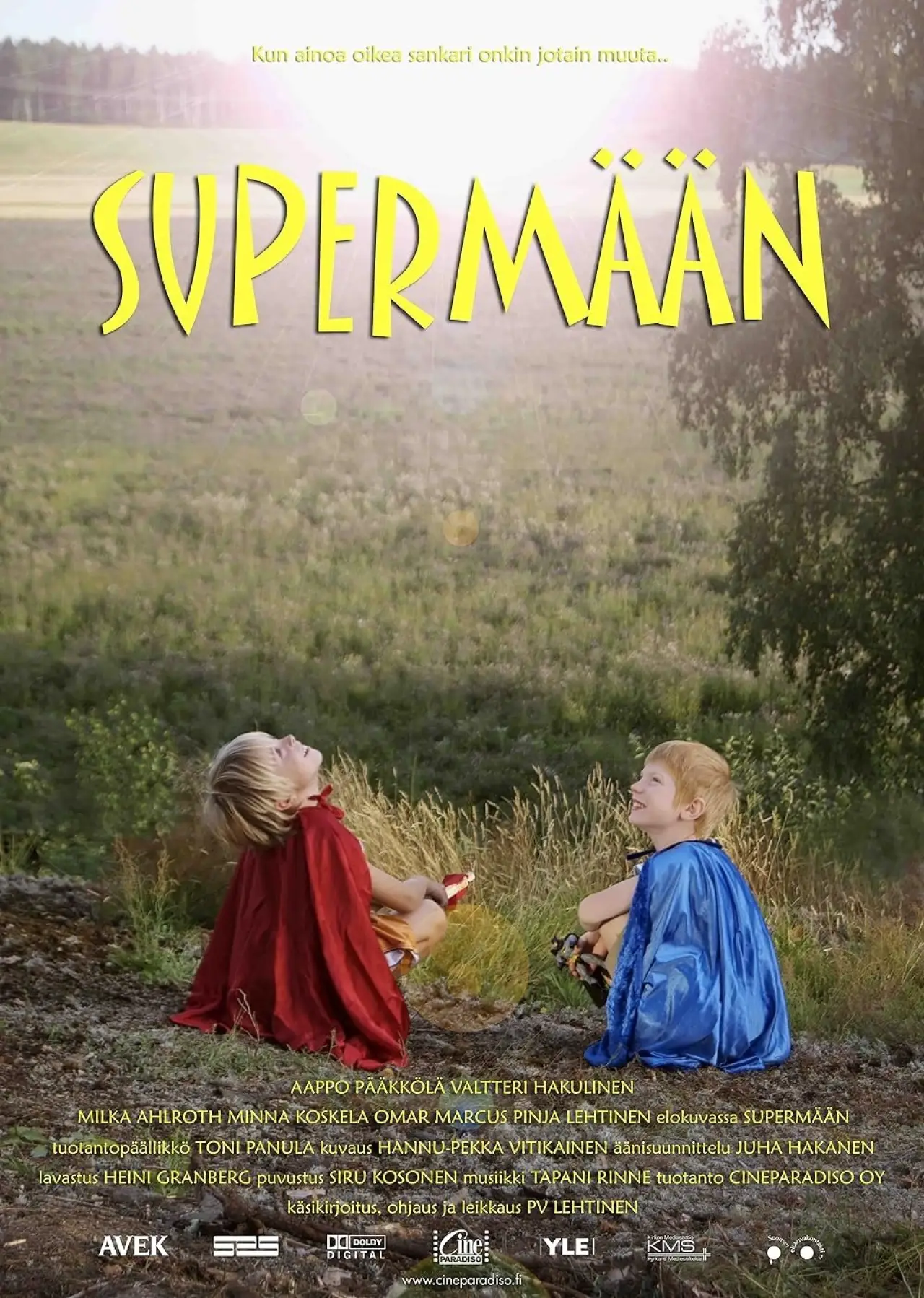 Plakat filmowy "Supermään"