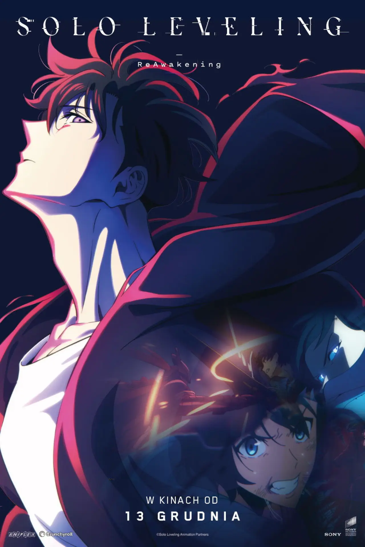 Plakat filmowy "Solo Leveling -ReAwakening-"