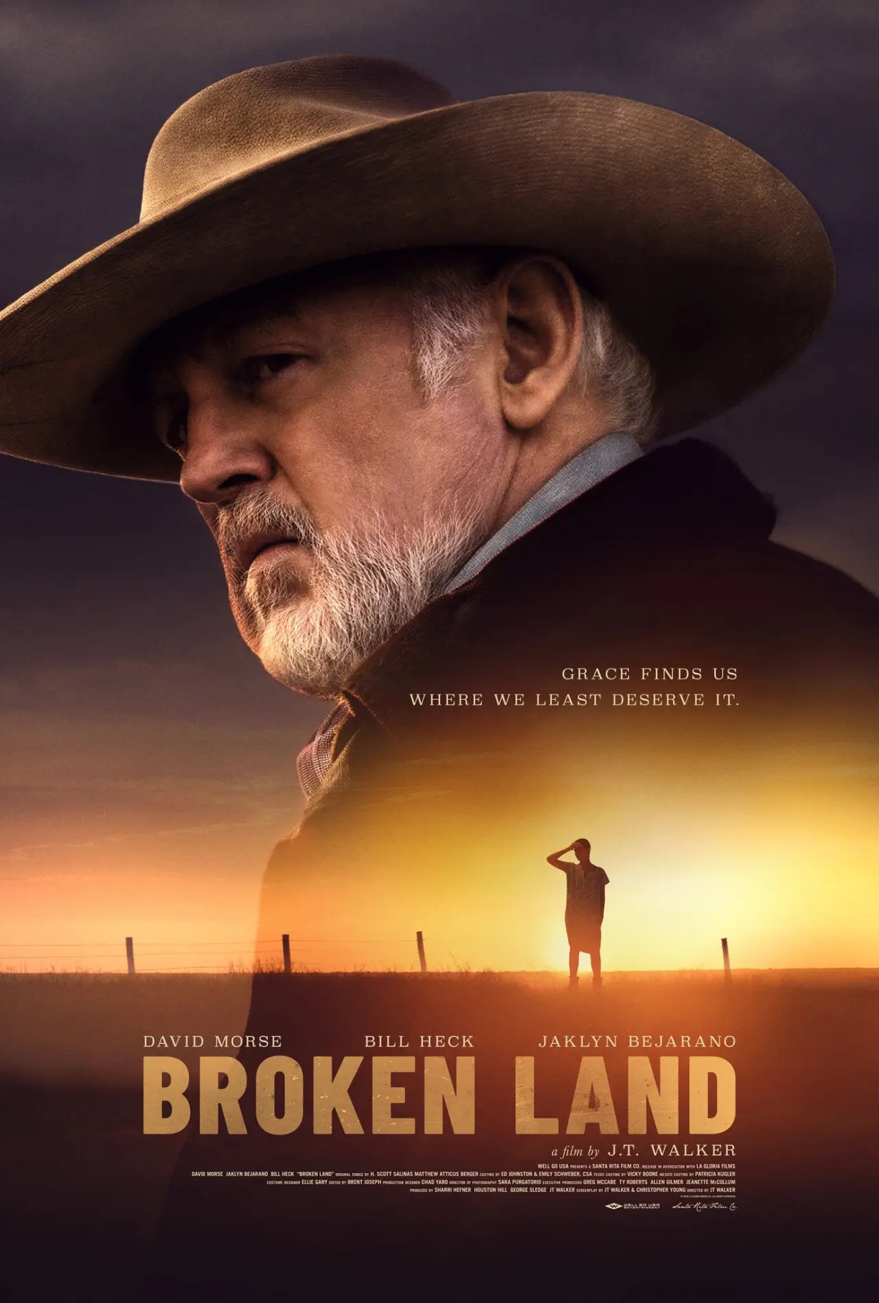 Plakat filmowy "Broken Land"