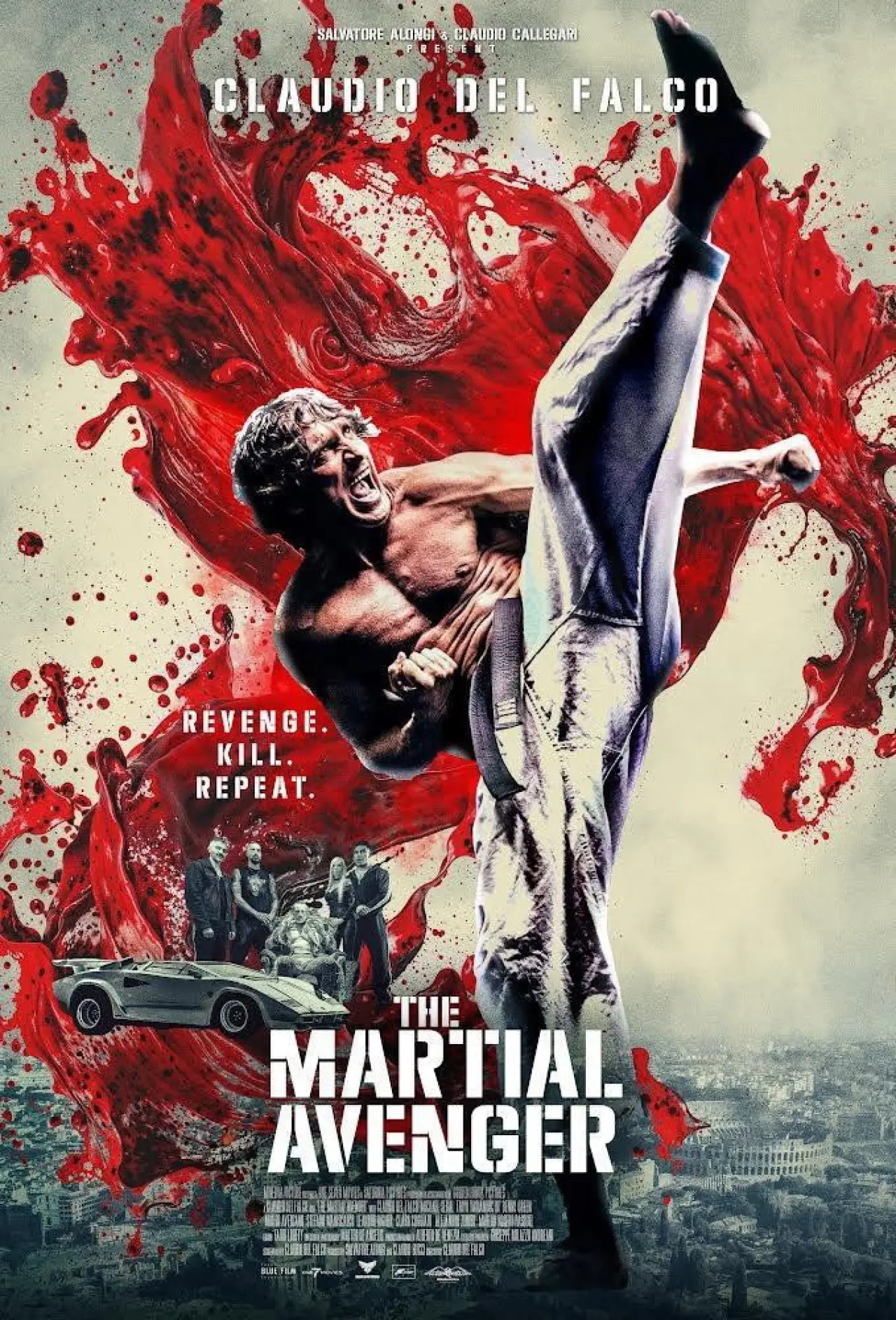 Plakat filmowy "The Martial Avenger"
