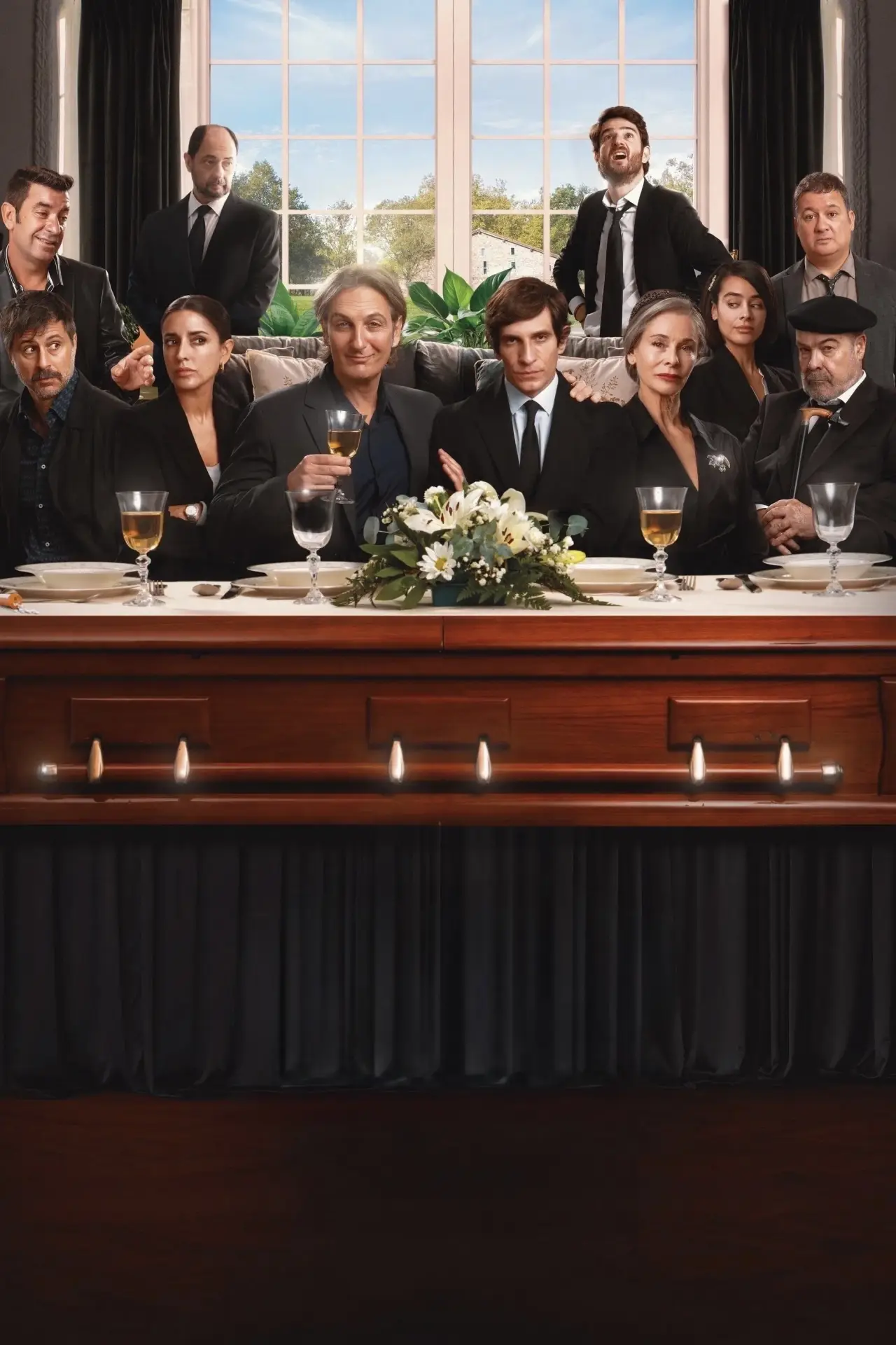 Plakat filmowy "Un funeral de locos"
