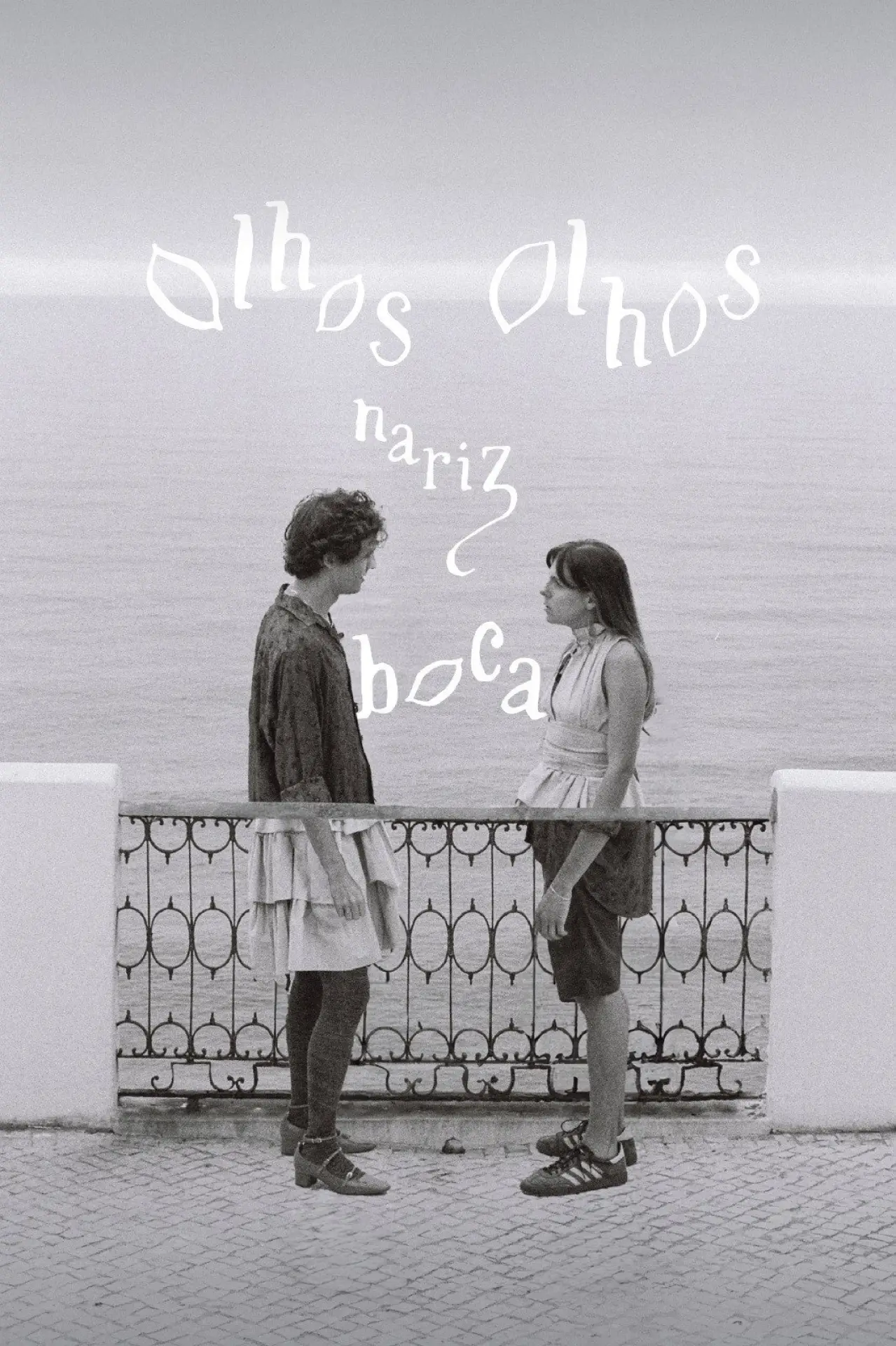 Plakat filmowy "Olhos, Olhos, Nariz, Boca"