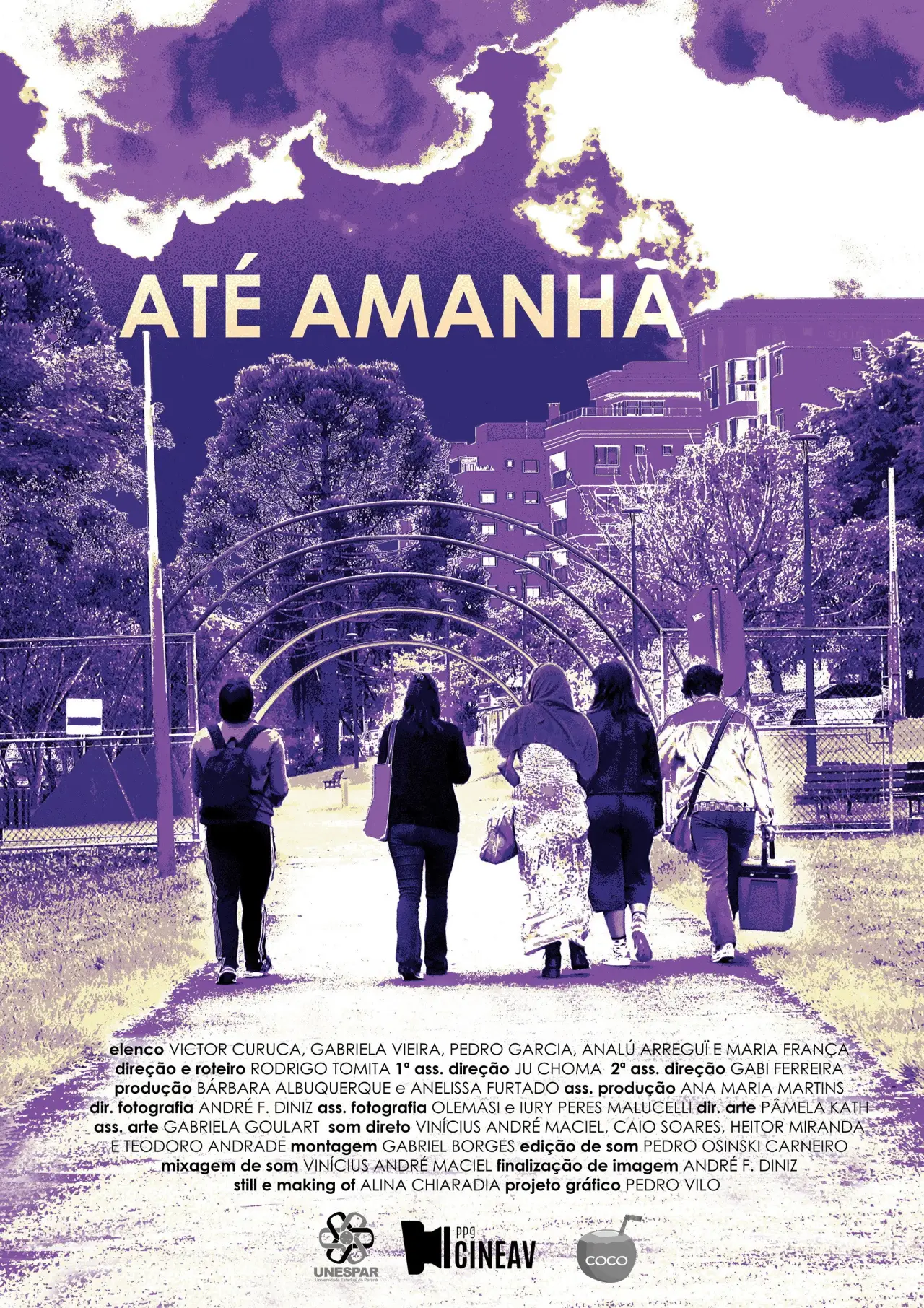 Plakat filmowy "Até Amanhã"