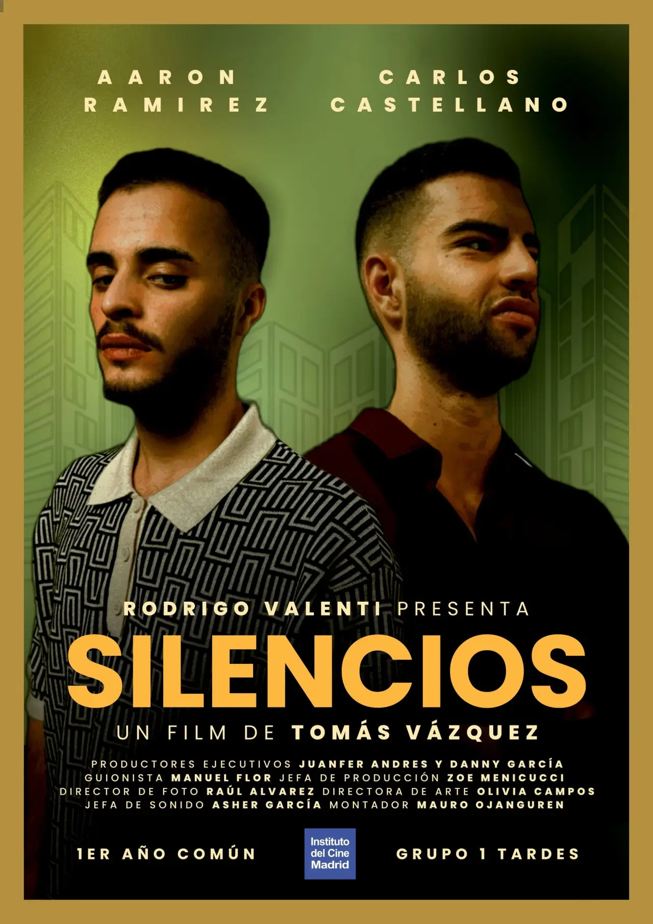 Plakat filmowy "Silencios"