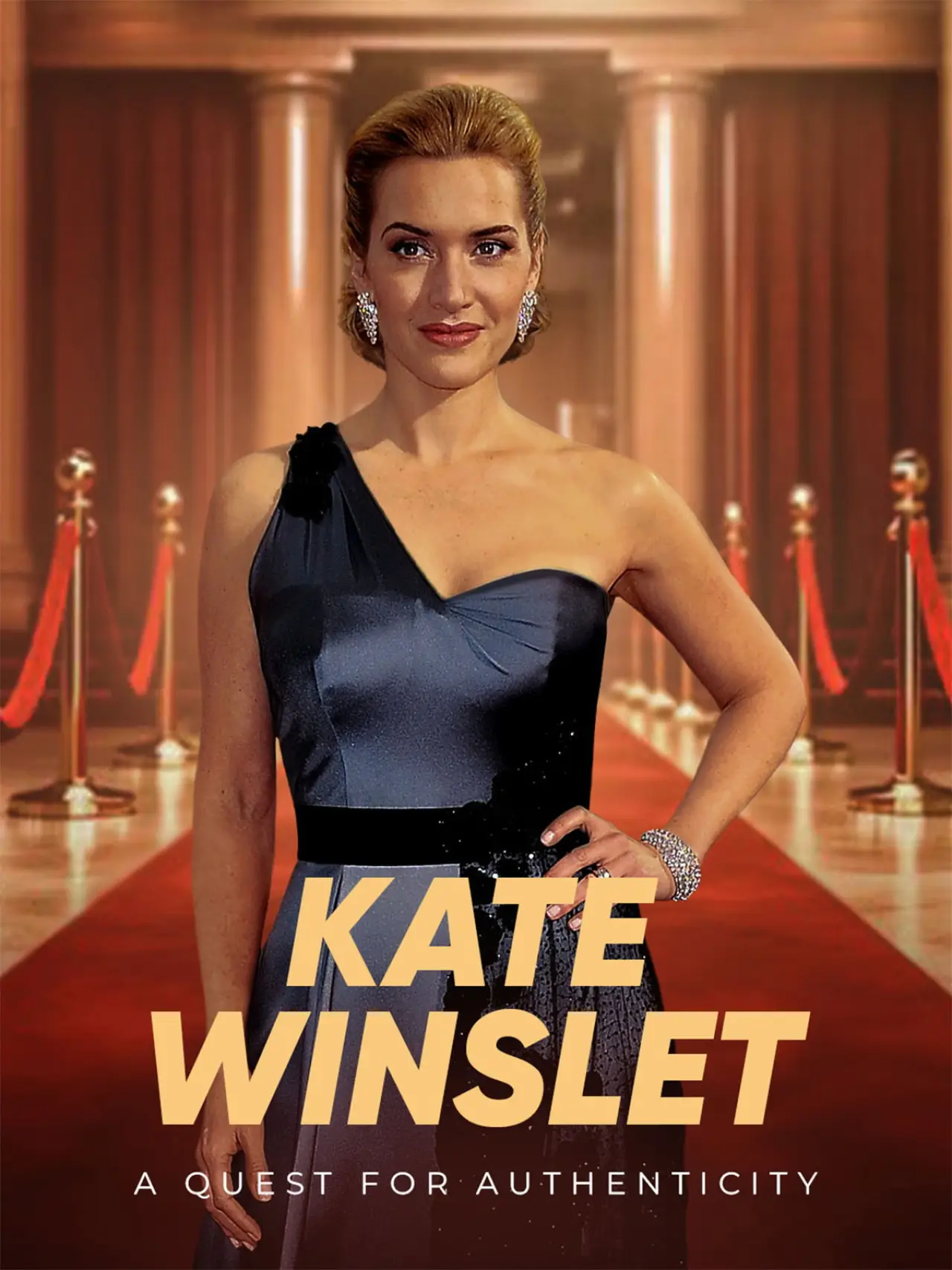 Plakat filmowy "Kate Winslet, résolument actrice"