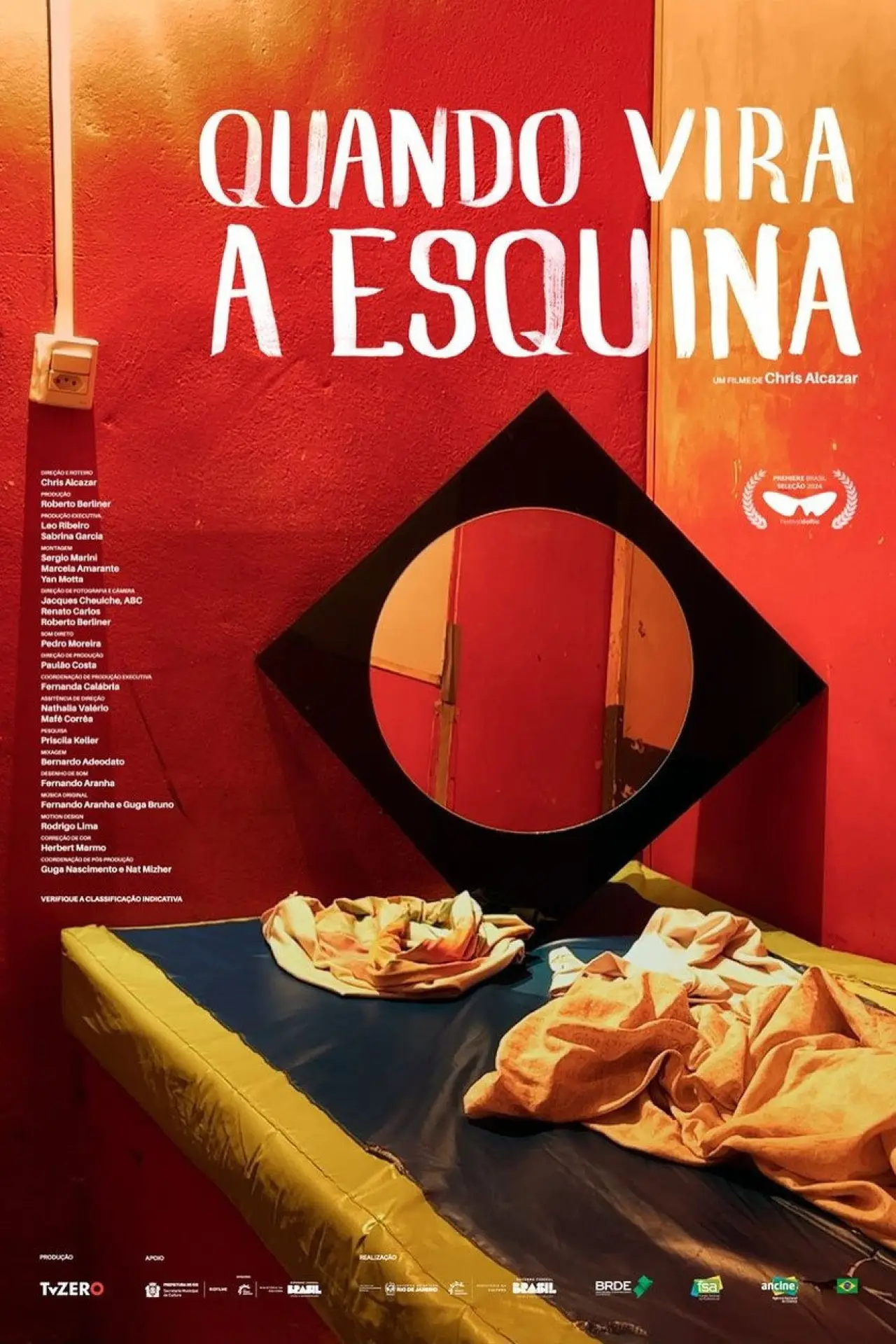 Plakat filmowy "Quando Vira a Esquina"