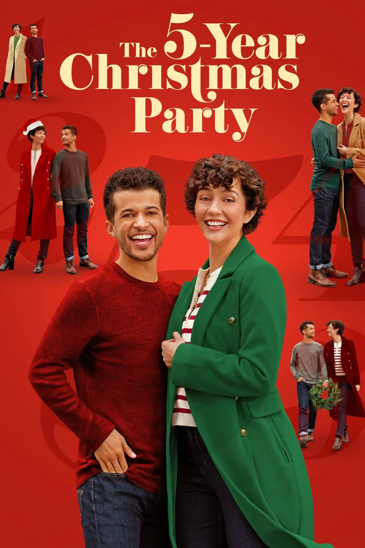 Plakat filmowy "The 5-Year Christmas Party"