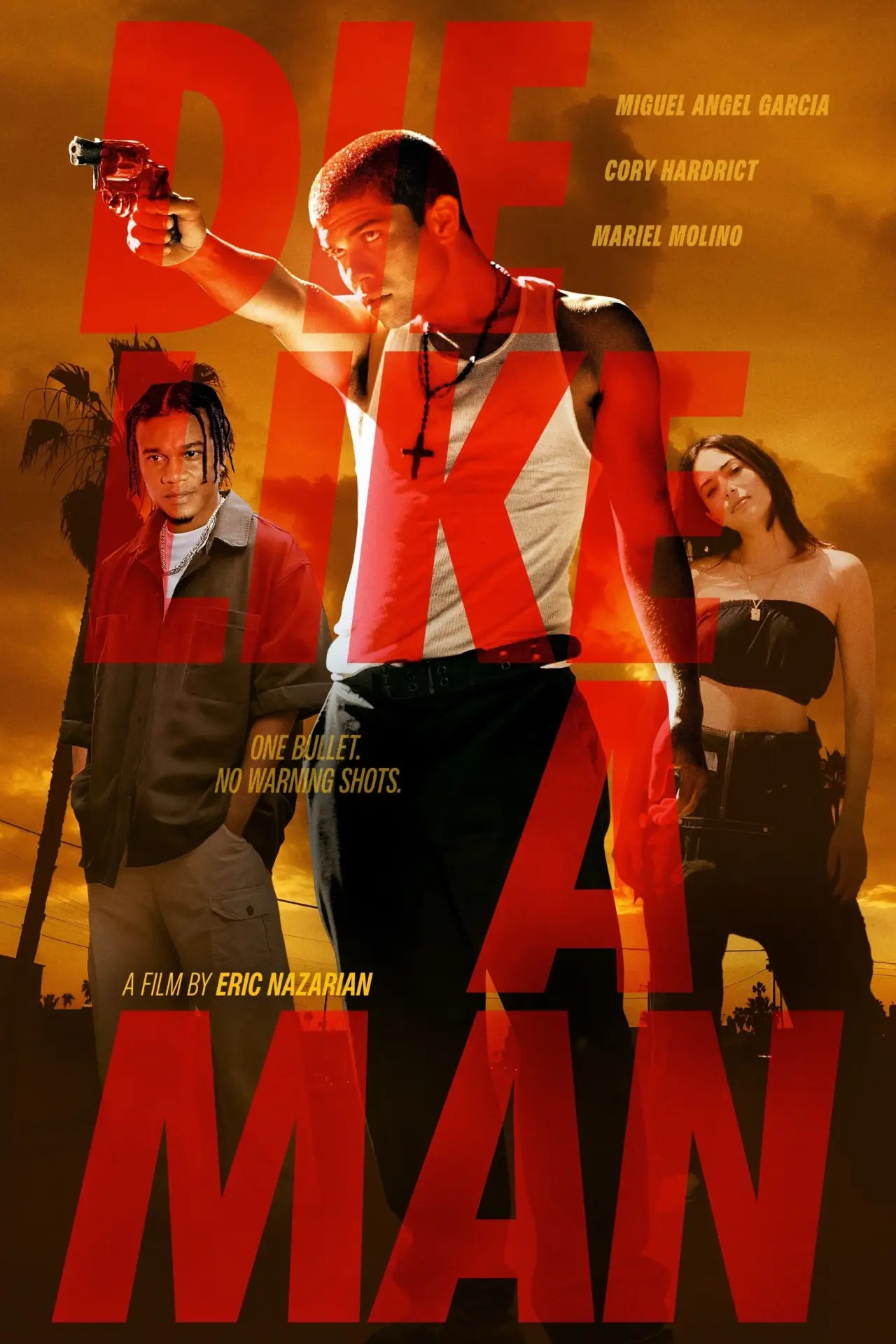 Plakat filmowy "Die Like a Man"